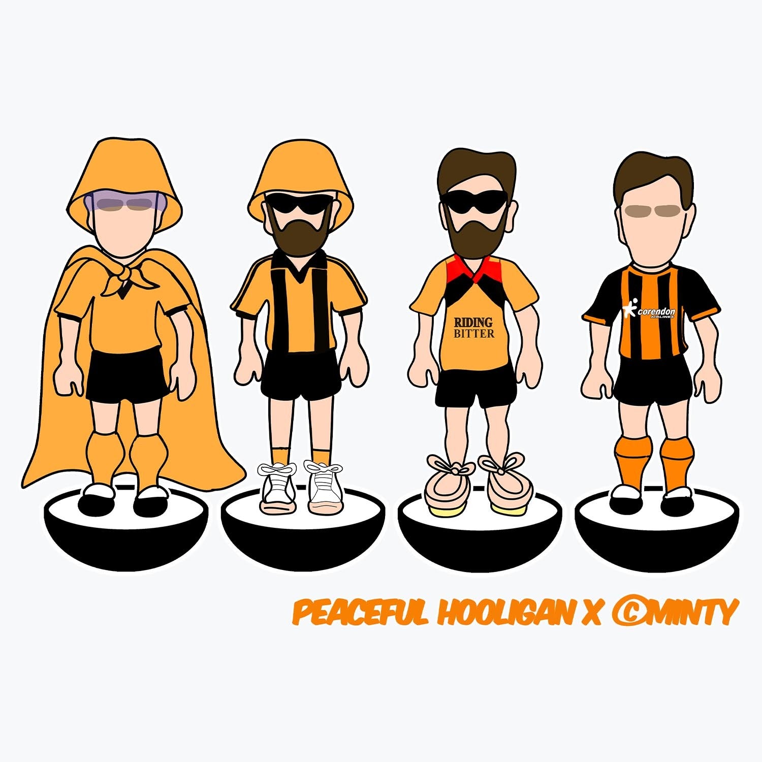 Hull City Subbuteo Mug White