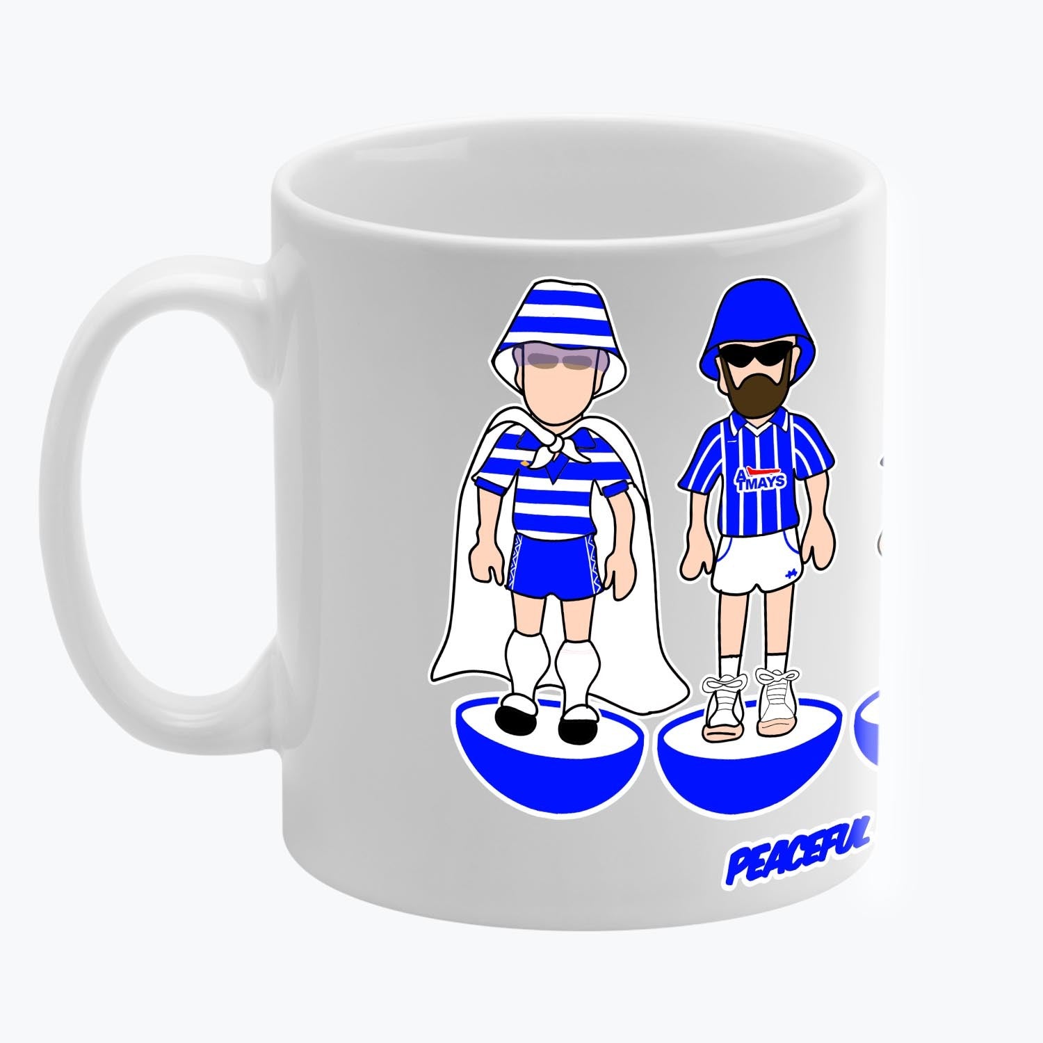 Kilmarnock FC Subbuteo Mug White