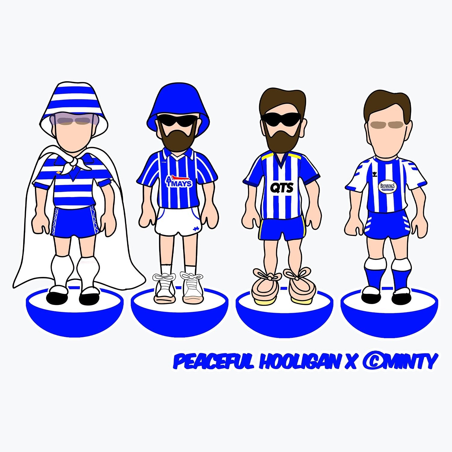 Kilmarnock FC Subbuteo Mug White