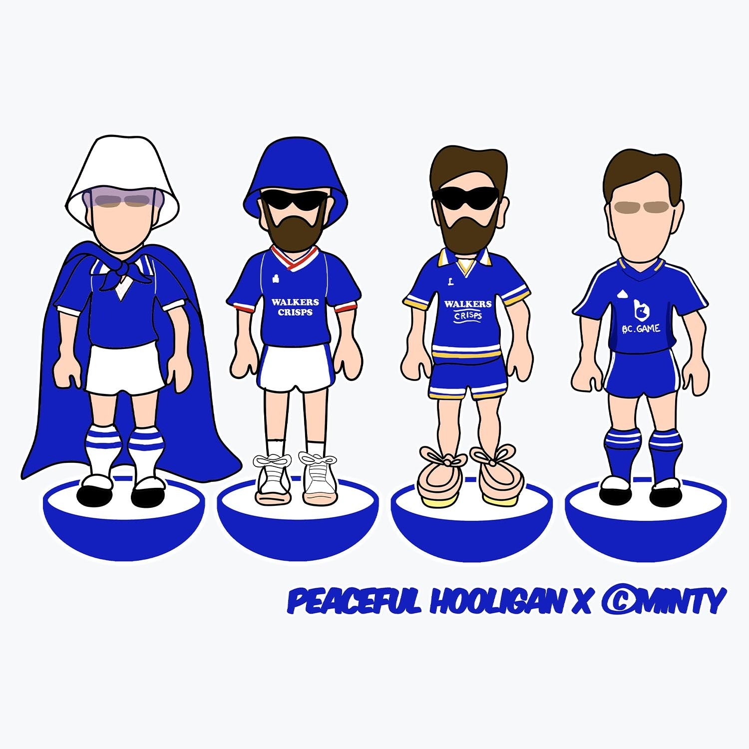 Leicester City Subbuteo Mug White