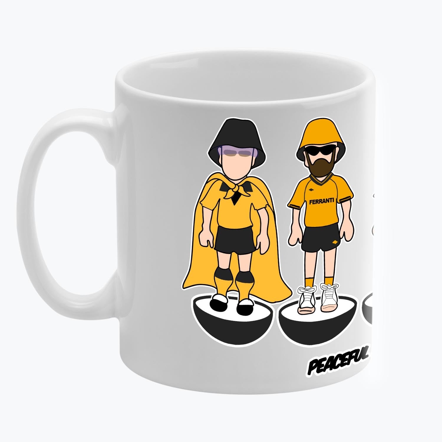 Livingston FC Subbuteo Mug White