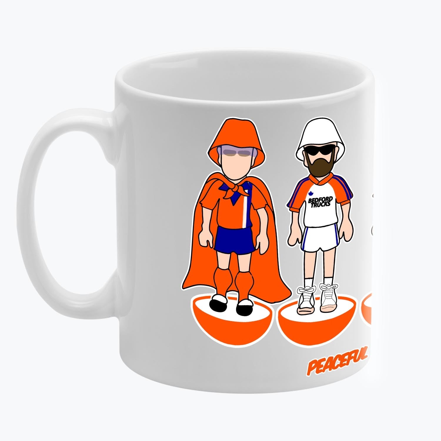 Luton Subbuteo Mug White