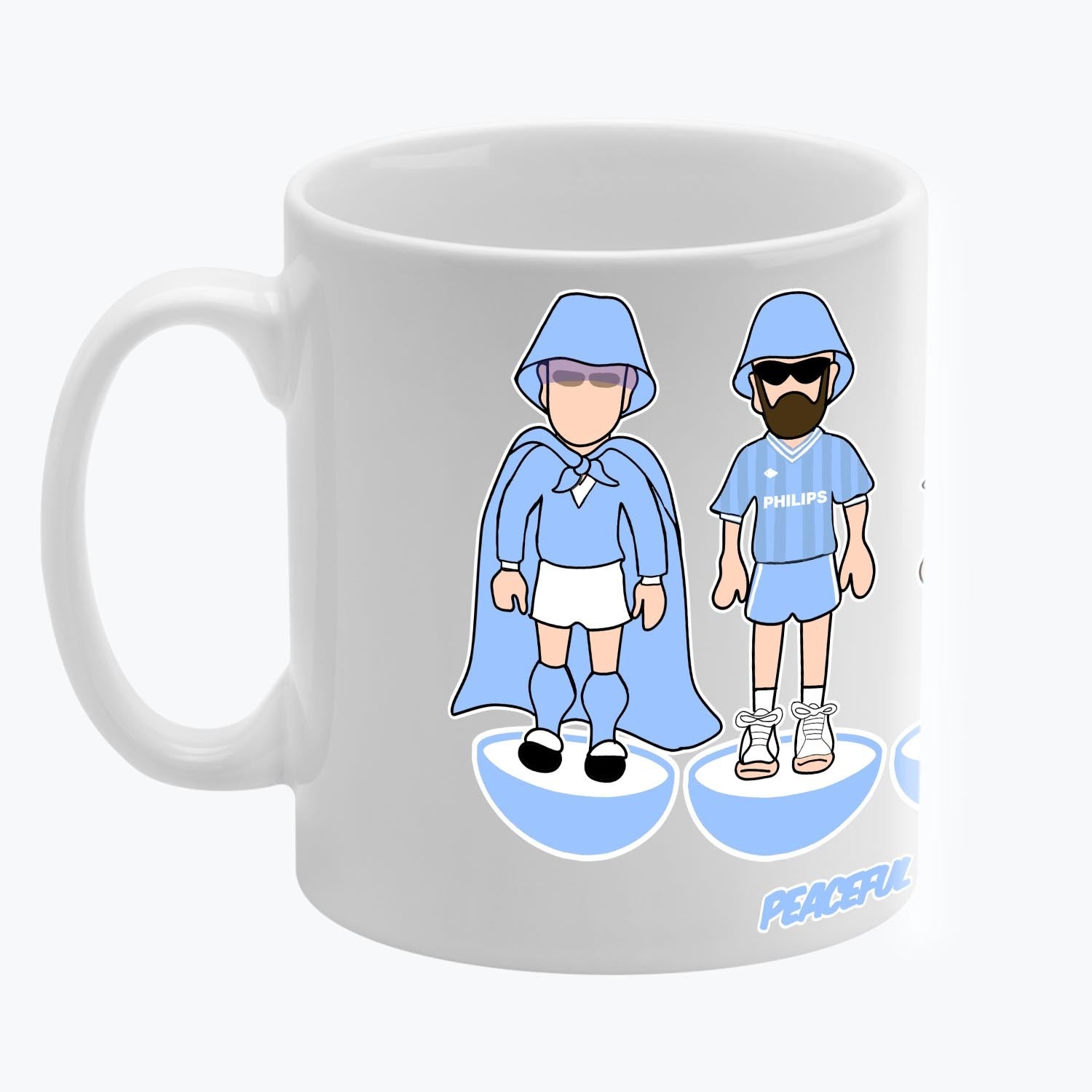 Manchester City Subbuteo Mug