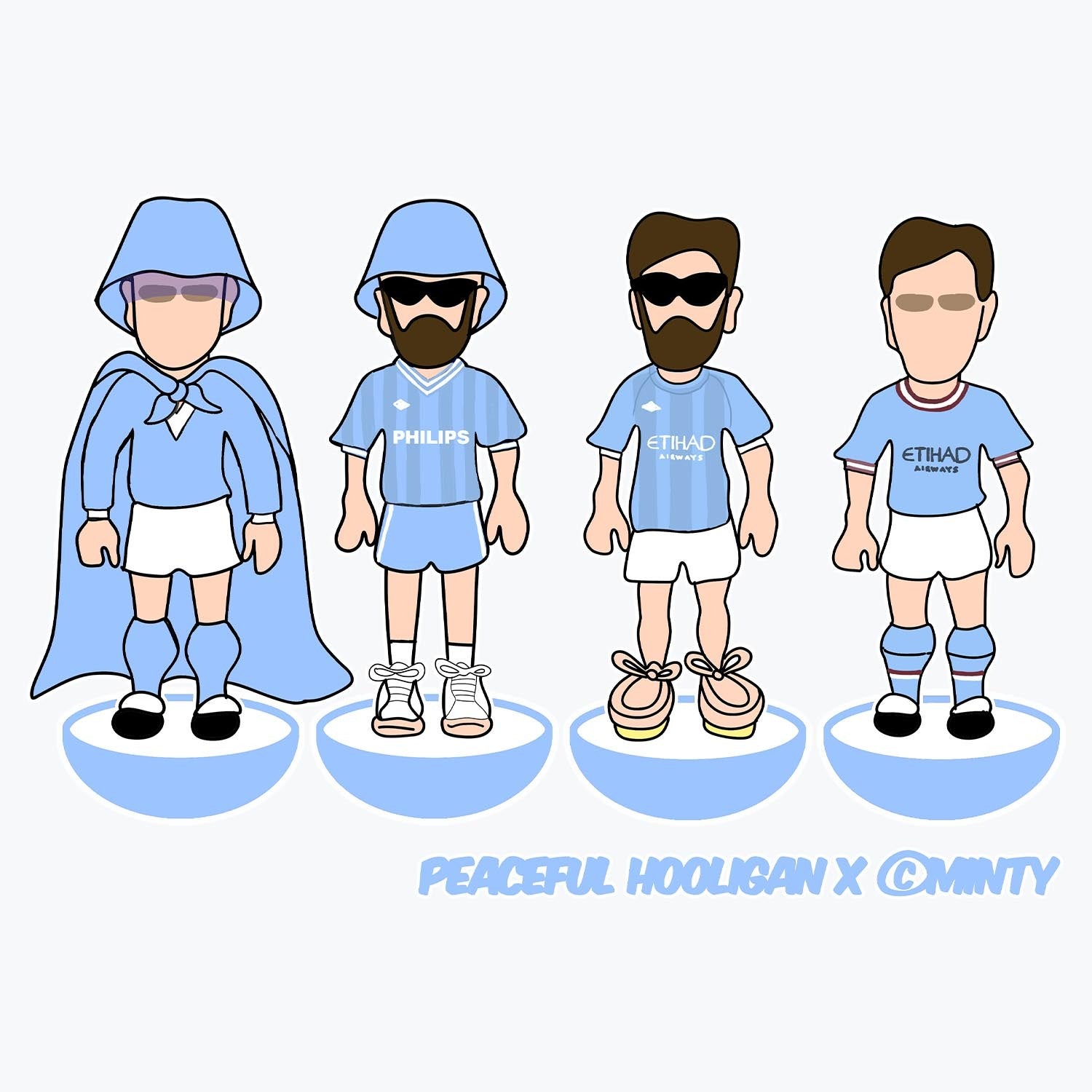 Manchester City Subbuteo Mug