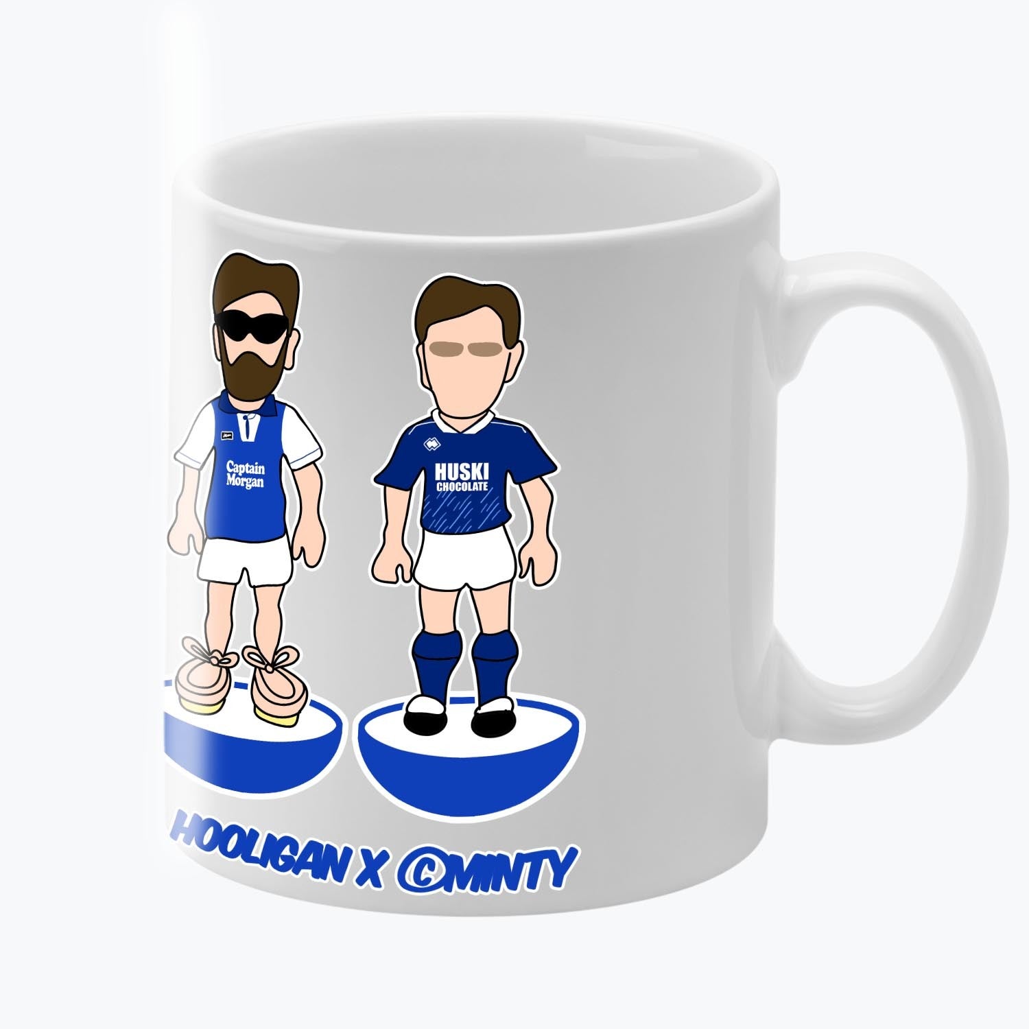 The Den Subbuteo Mug White