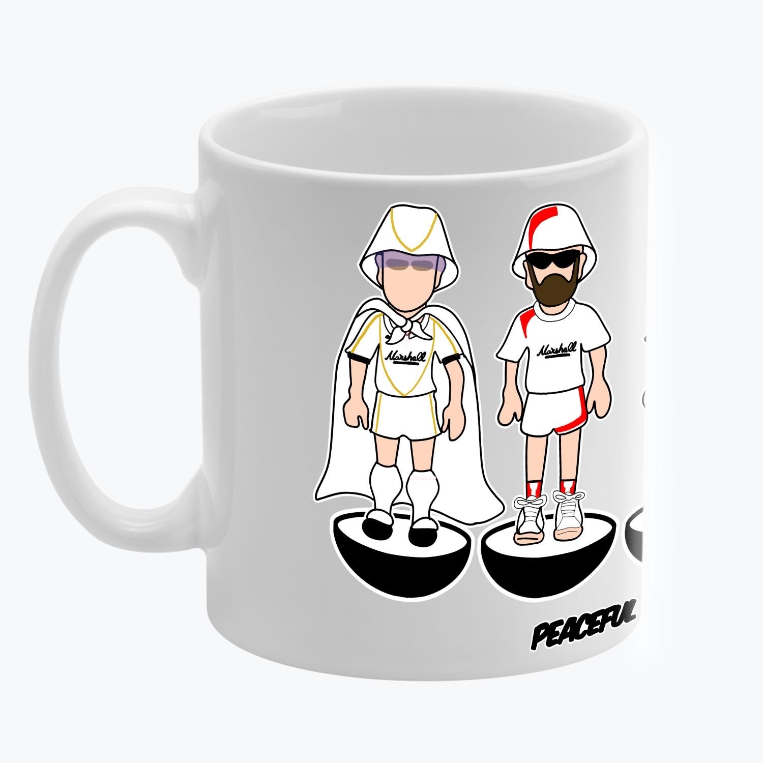 Milton Keynes Dons Subbuteo Mug White