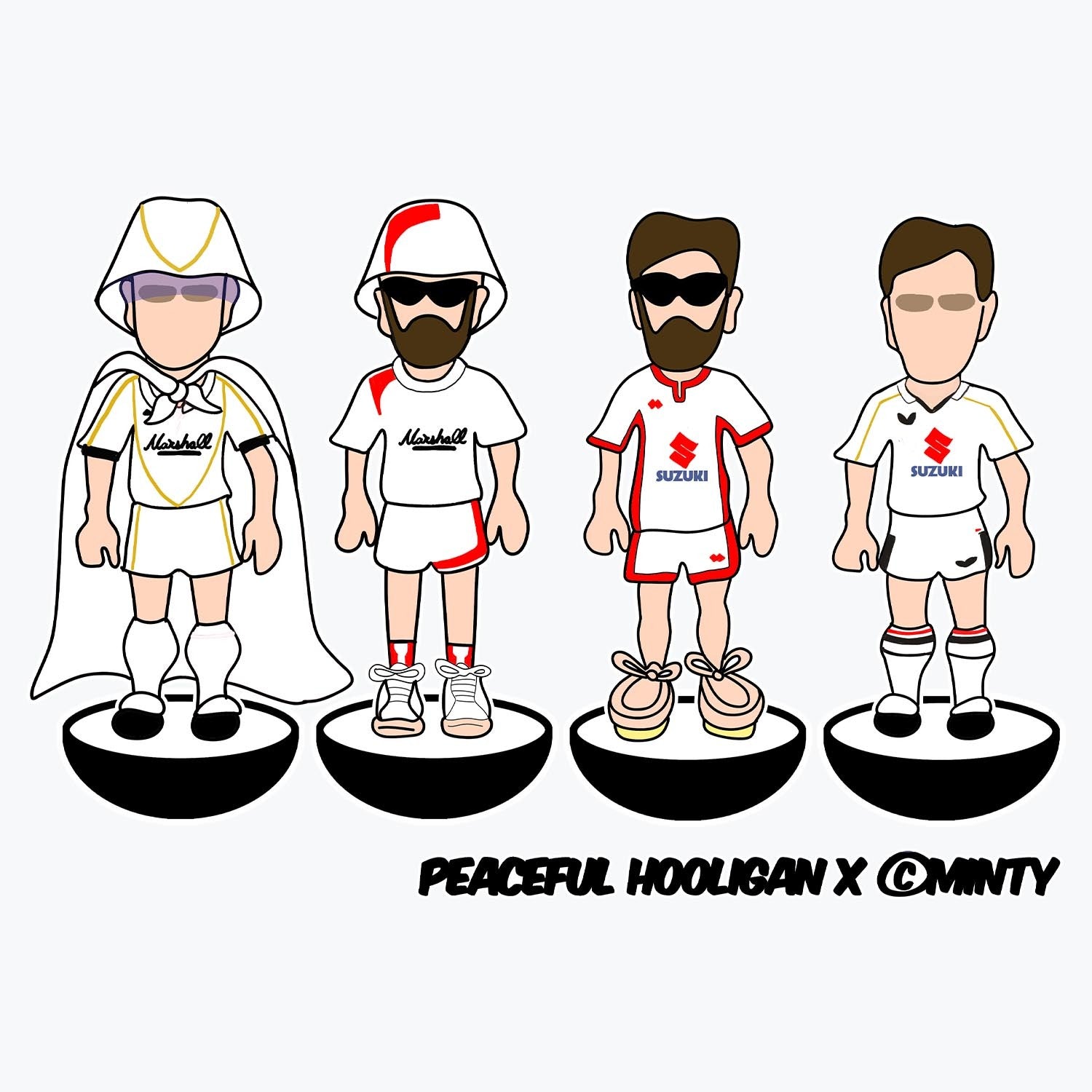 Milton Keynes Dons Subbuteo Mug White