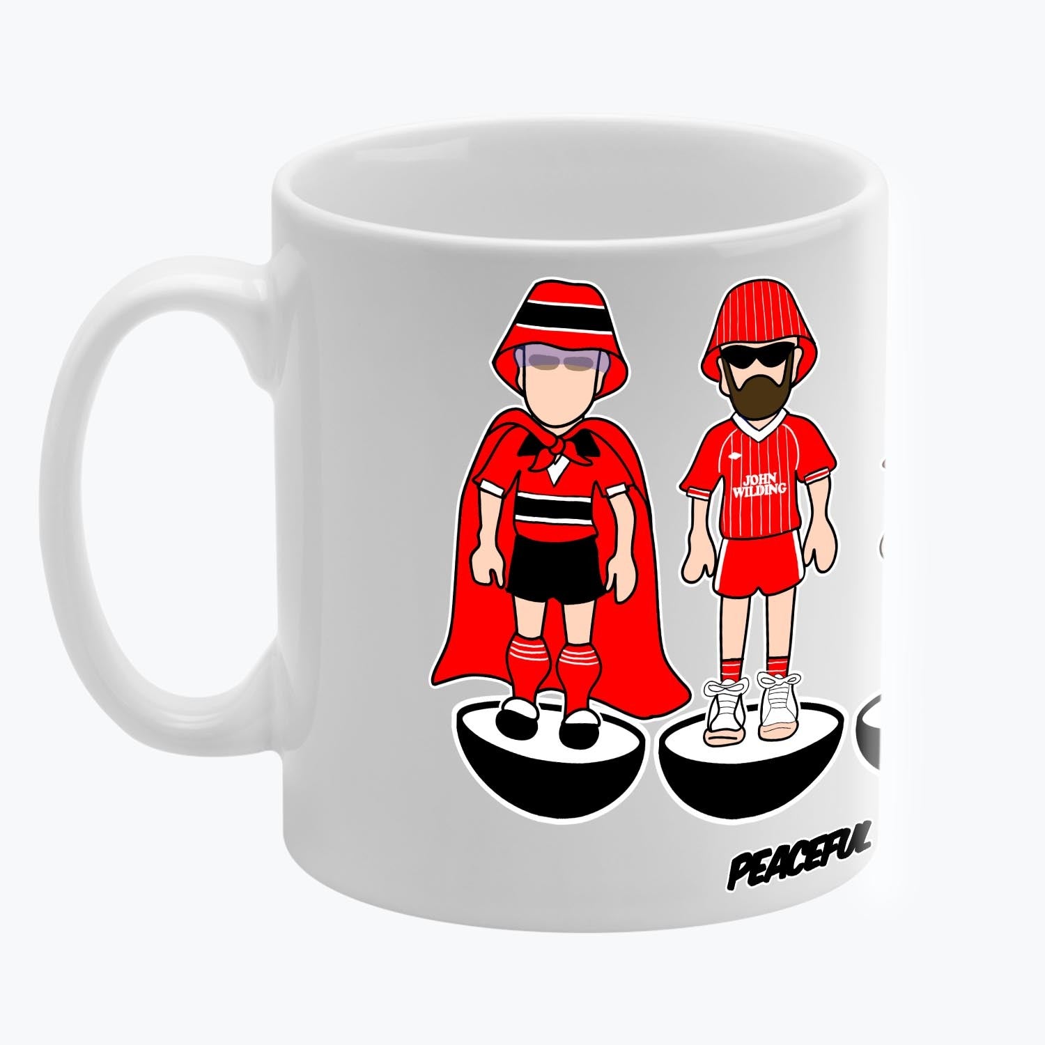 Morecambe Subbuteo Mug White