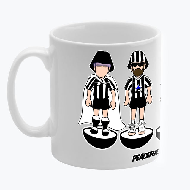 Howay The Lads Subbuteo Mug White