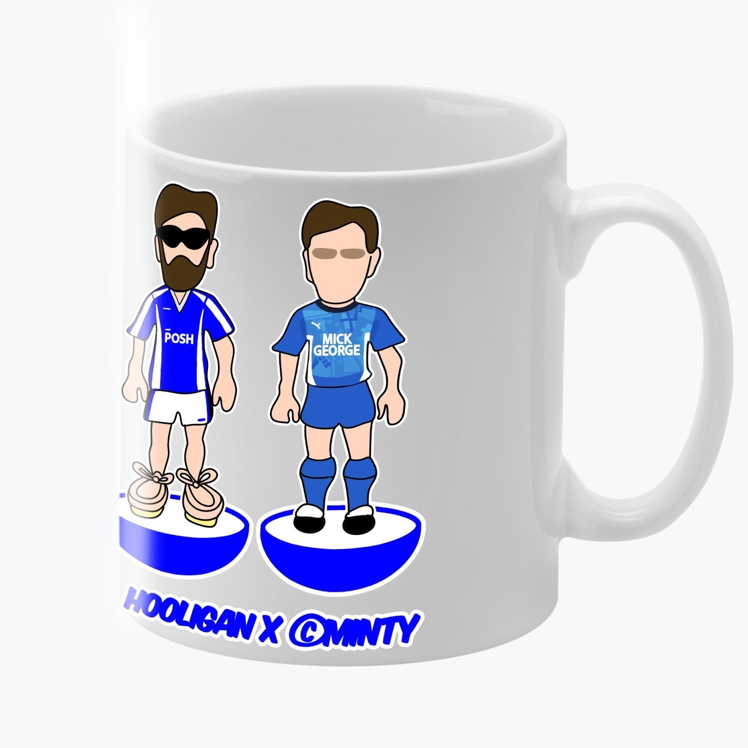 Peterborough United Subbuteo Mug White