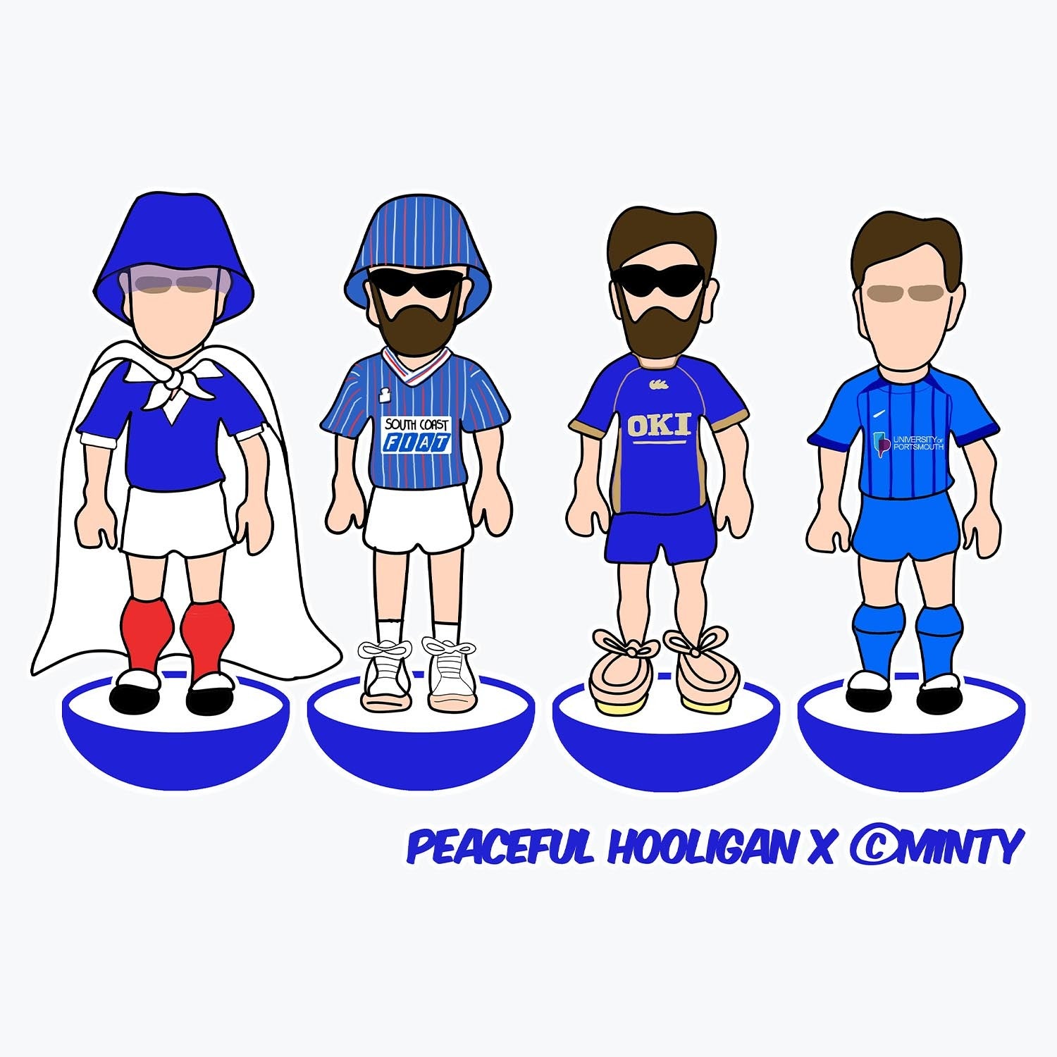 Portsmouth Subbuteo Mug White