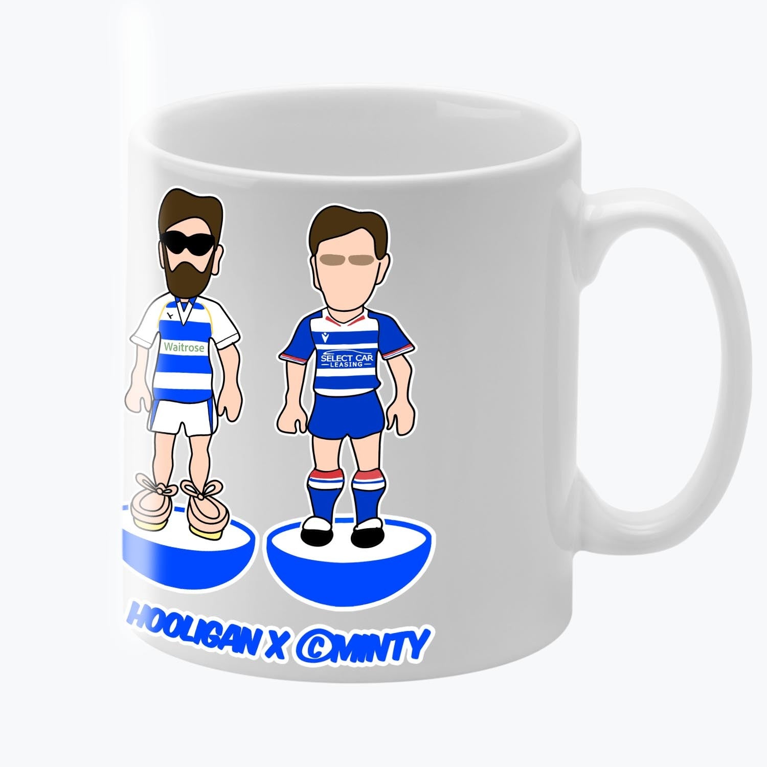 Reading Subbuteo Mug White