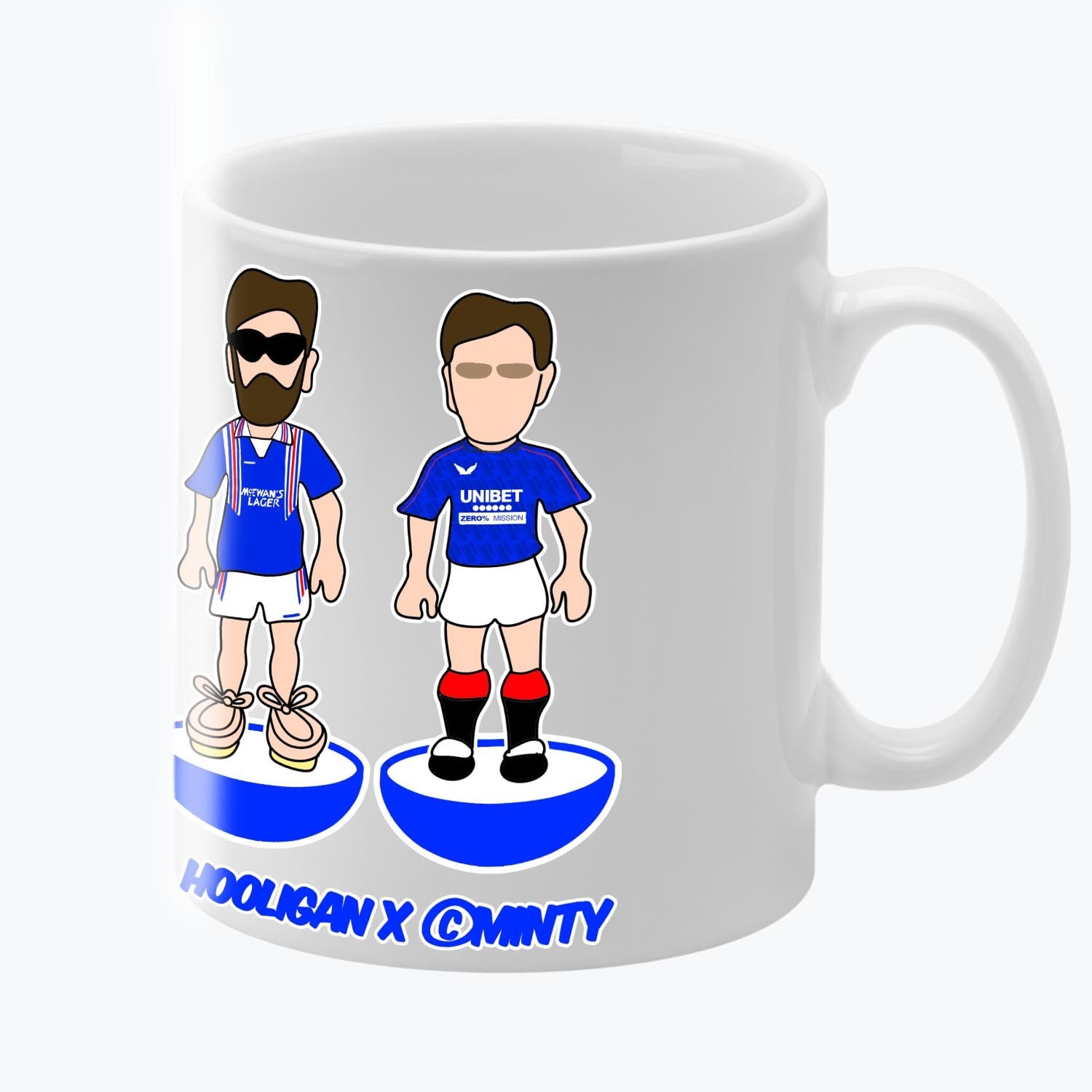 The Gers Subbuteo Mug White