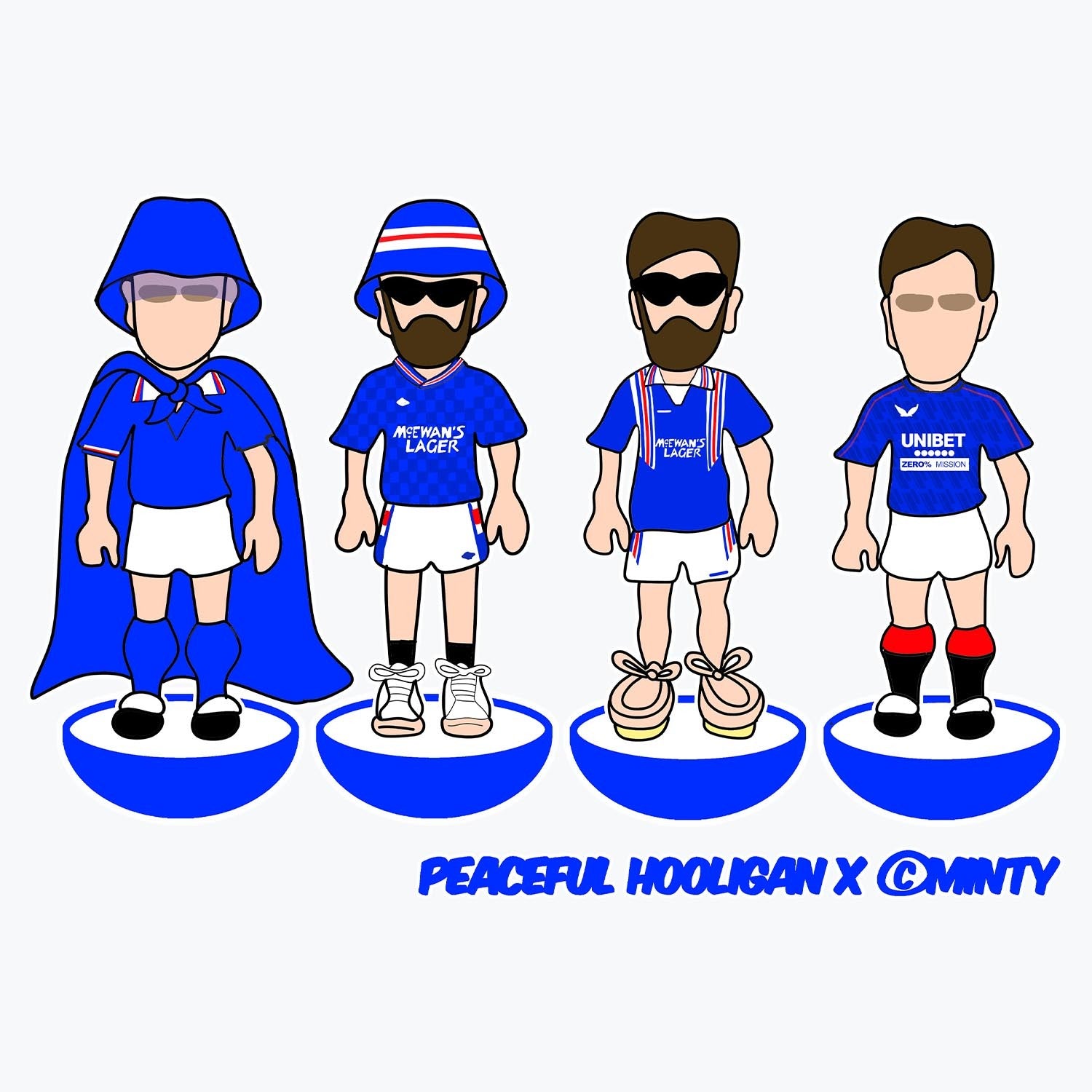 The Gers Subbuteo Mug White