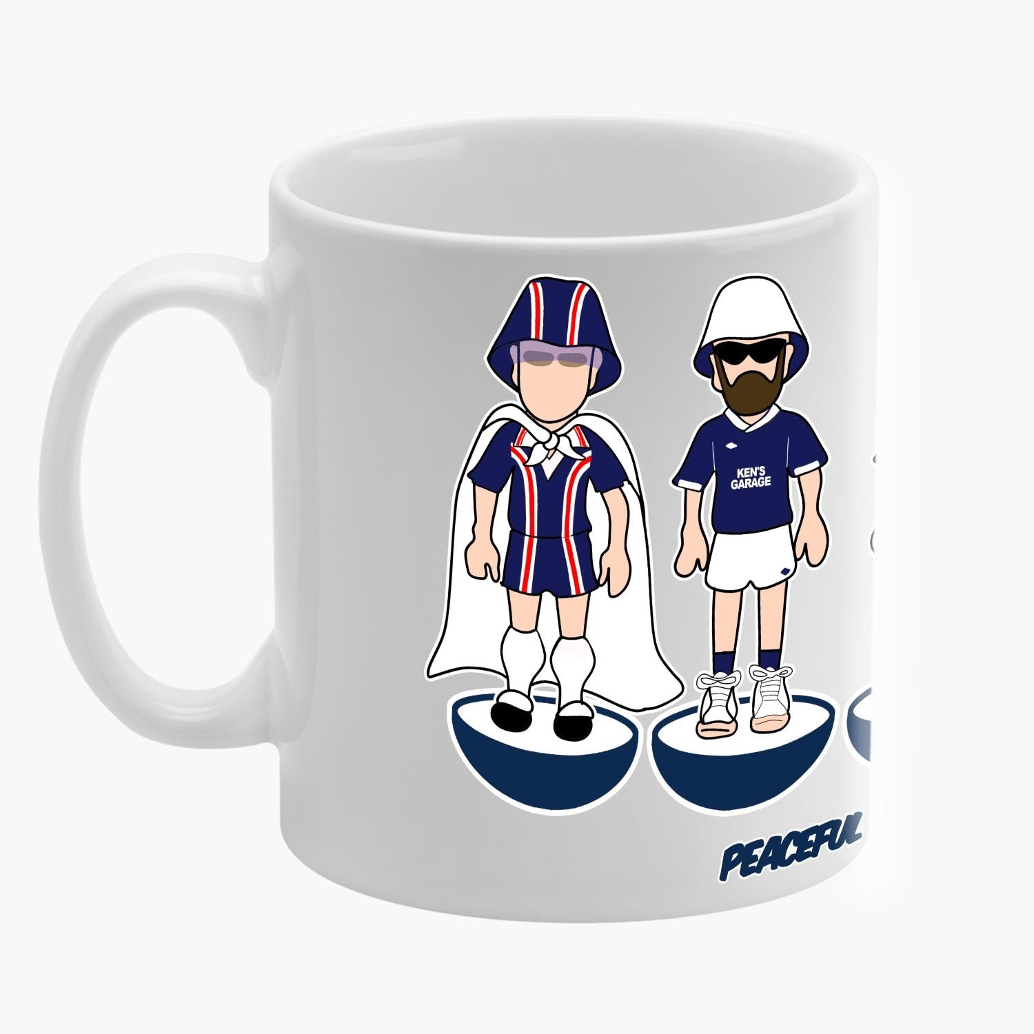 Ross County Subbuteo Mug White