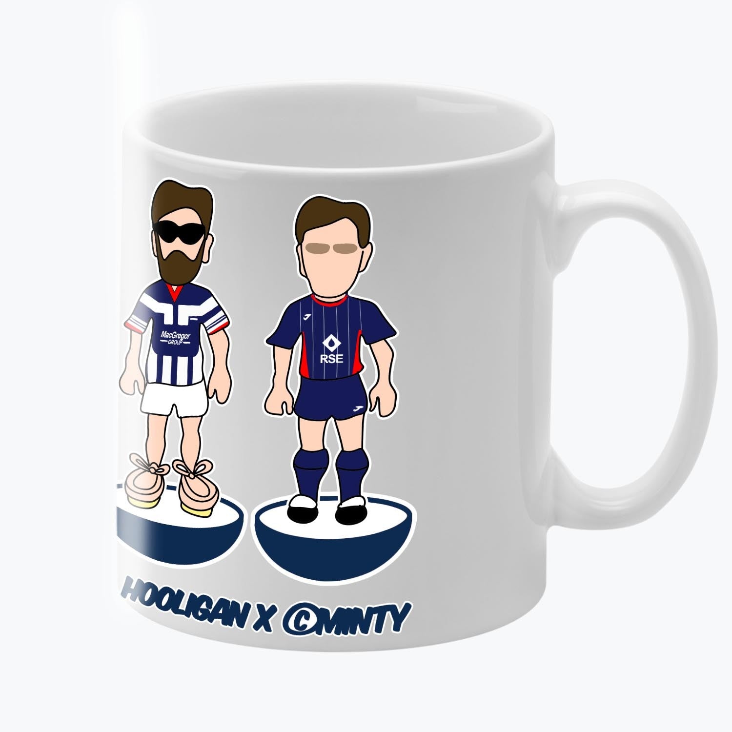 Ross County Subbuteo Mug White
