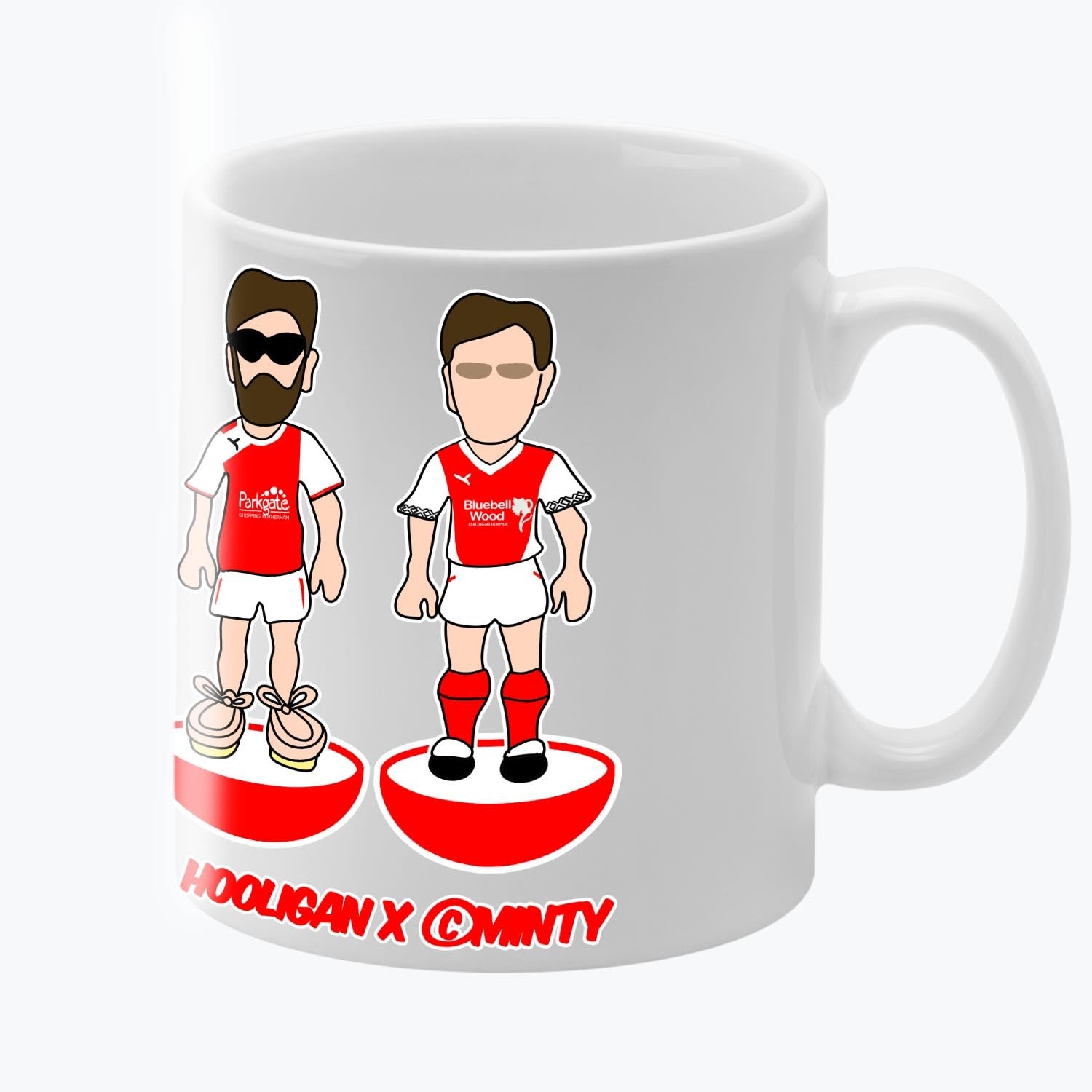 Rotherham United Subbuteo Mug White