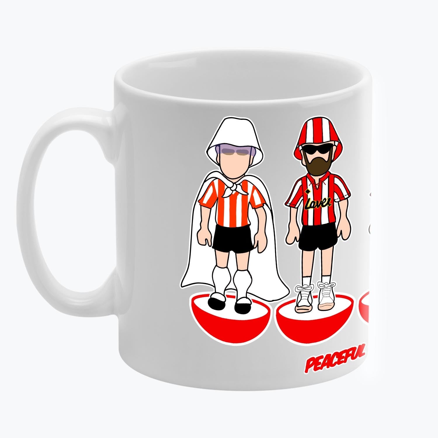 The Blades Subbuteo Mug White