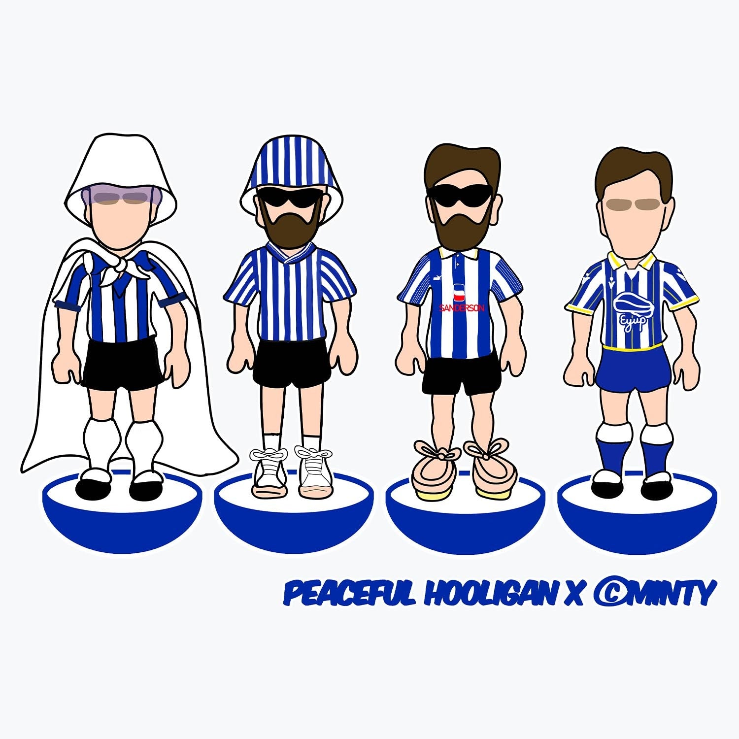 Wednesday Subbuteo Mug White