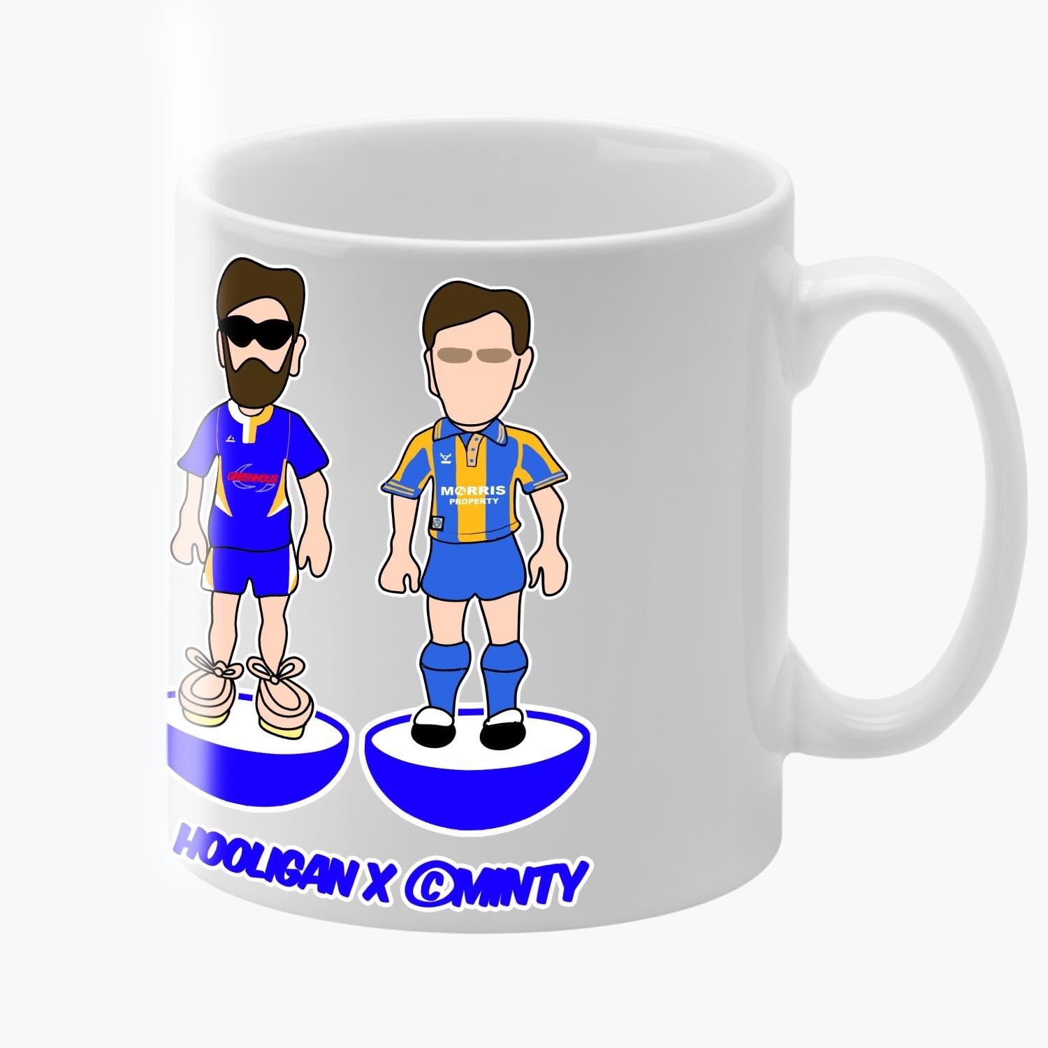 Shrewsbury Town Subbuteo Mug White