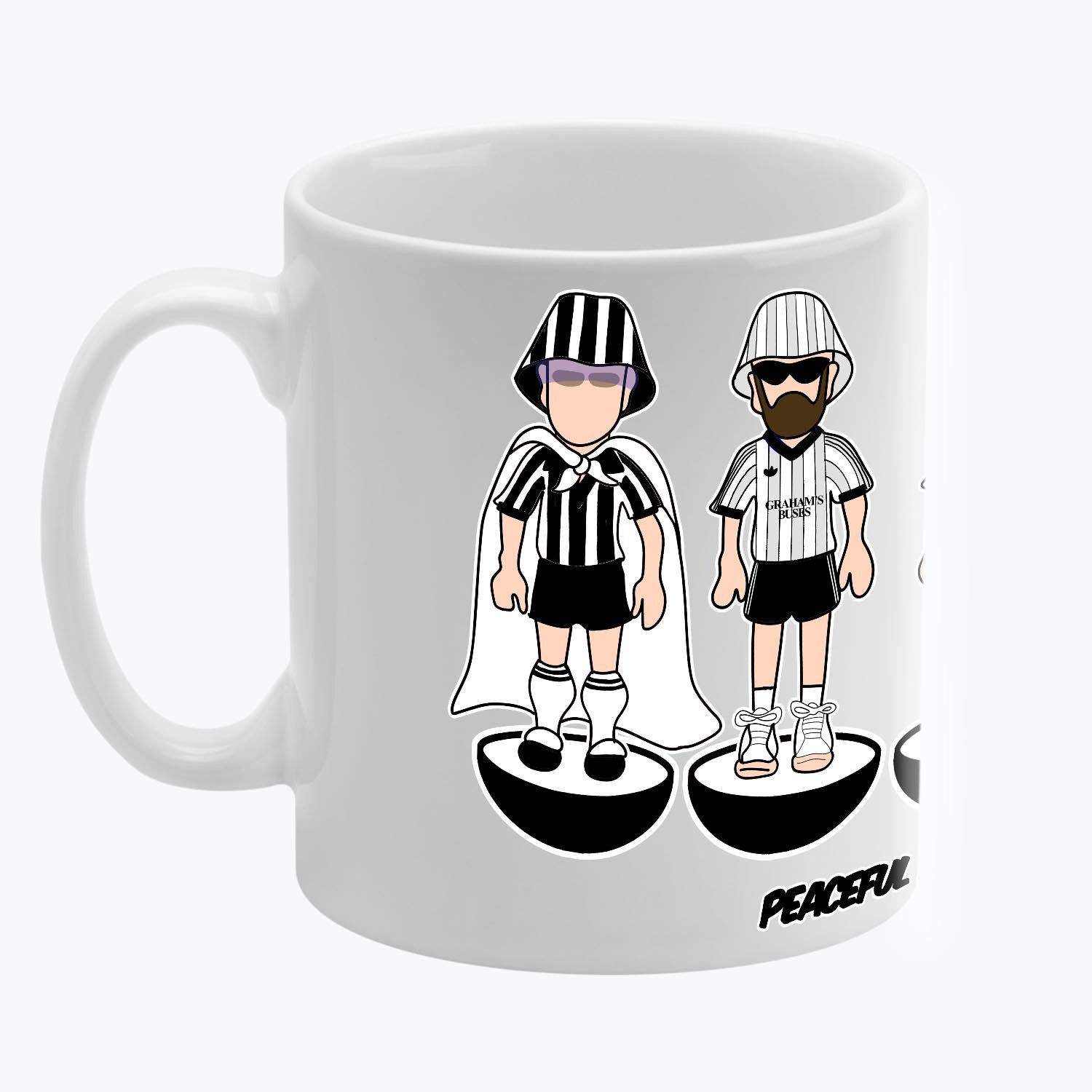 St Mirren FC Subbuteo Mug White