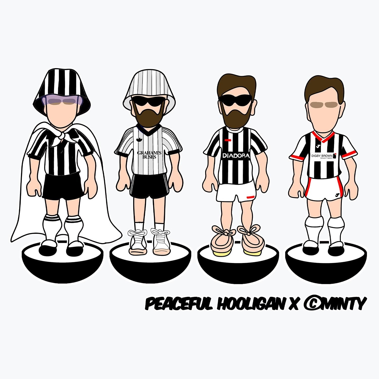 St Mirren FC Subbuteo Mug White