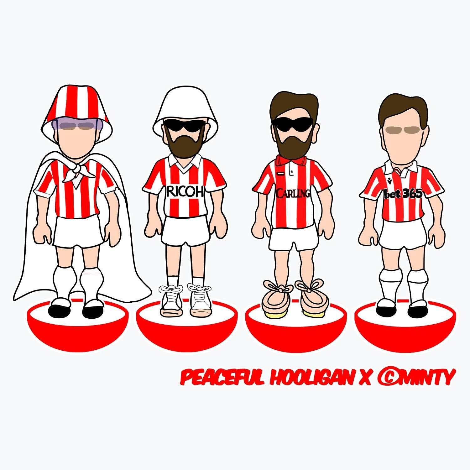 Stoke Subbuteo Mug White