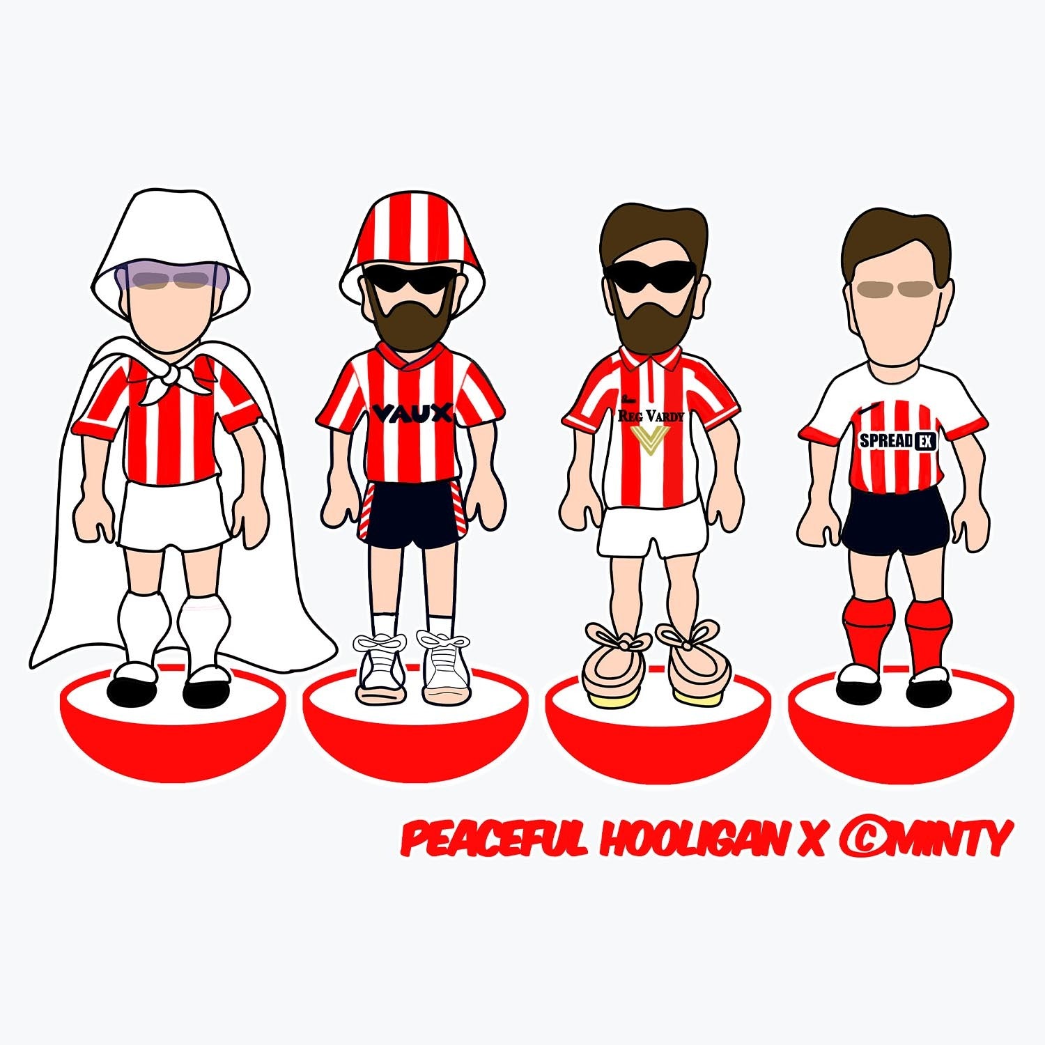 Sunderland Subbuteo Mug White