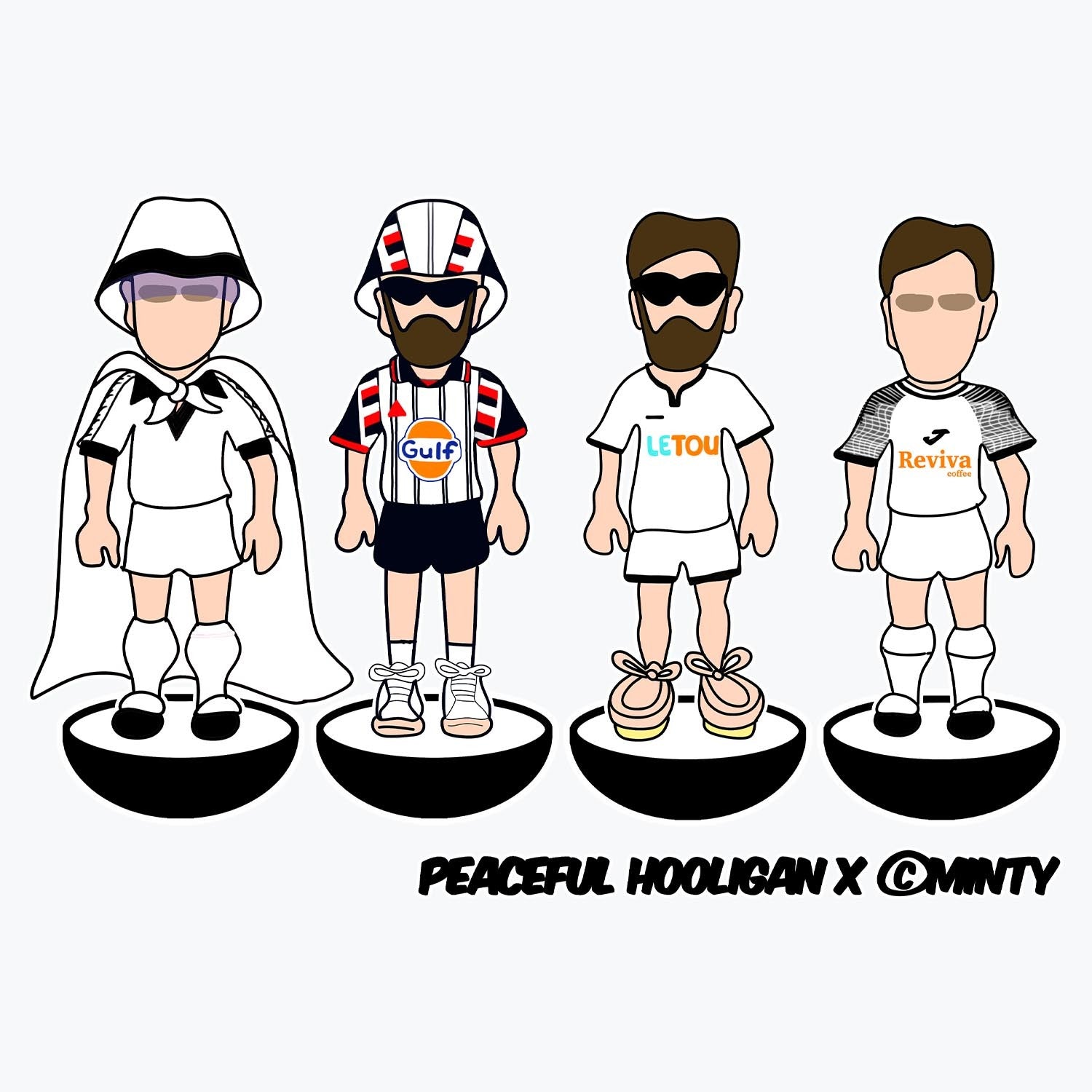 Swansea Subbuteo Mug White