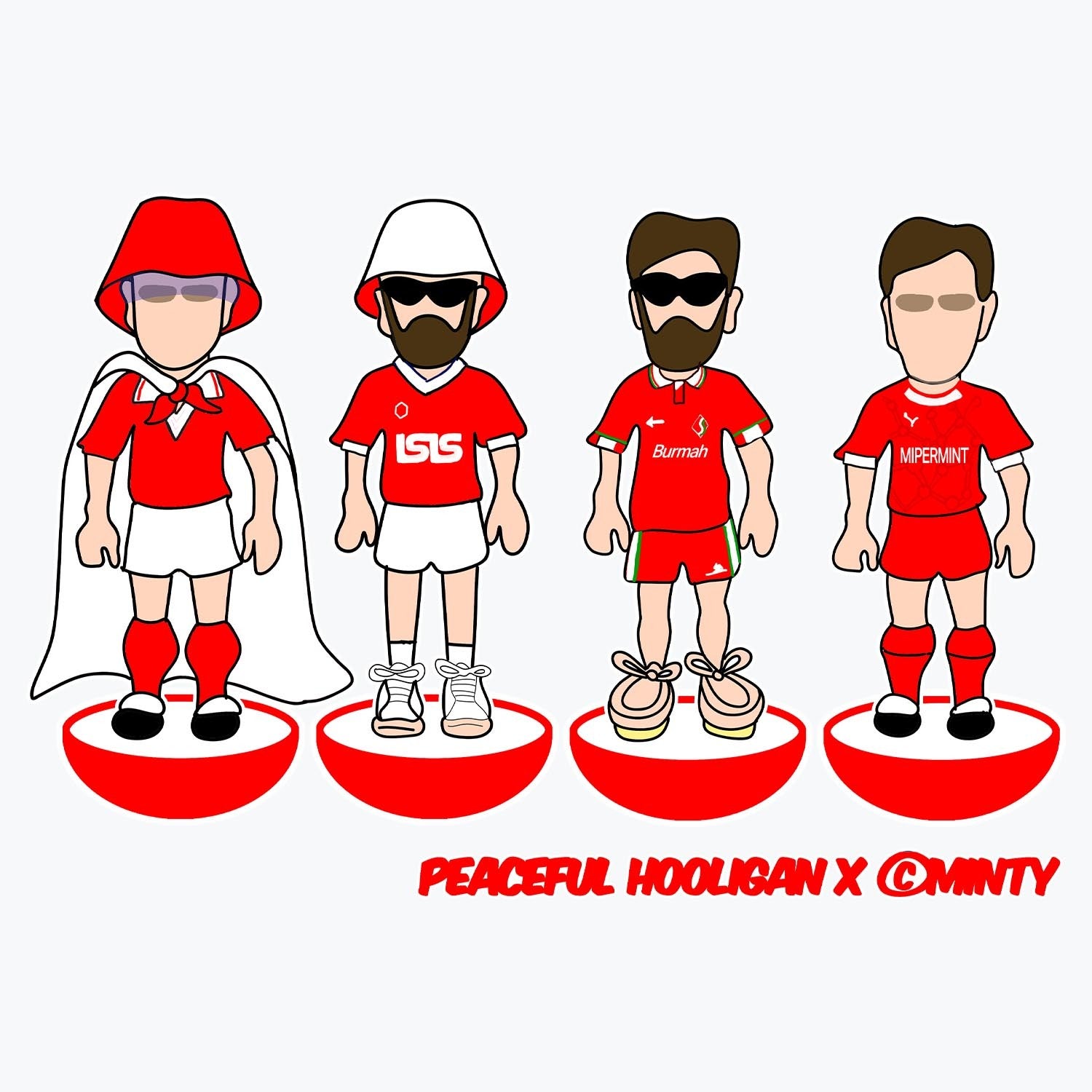 Swindon Subbuteo Mug White