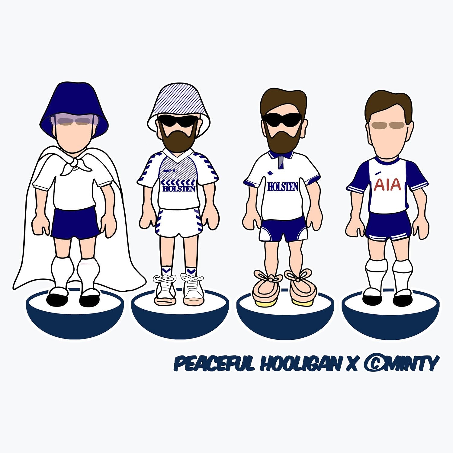 The Spurs Subbuteo Mug White