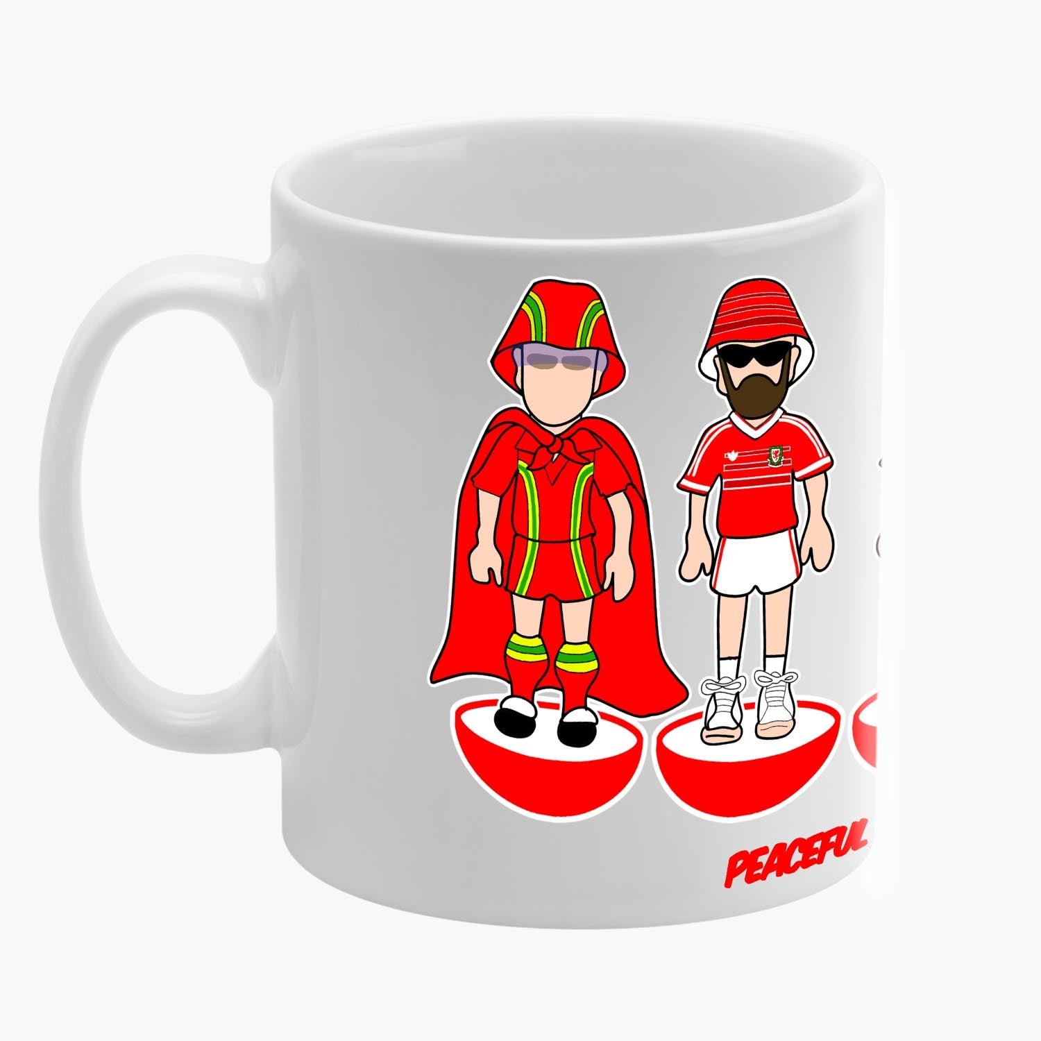 Wales Subbuteo Mug White