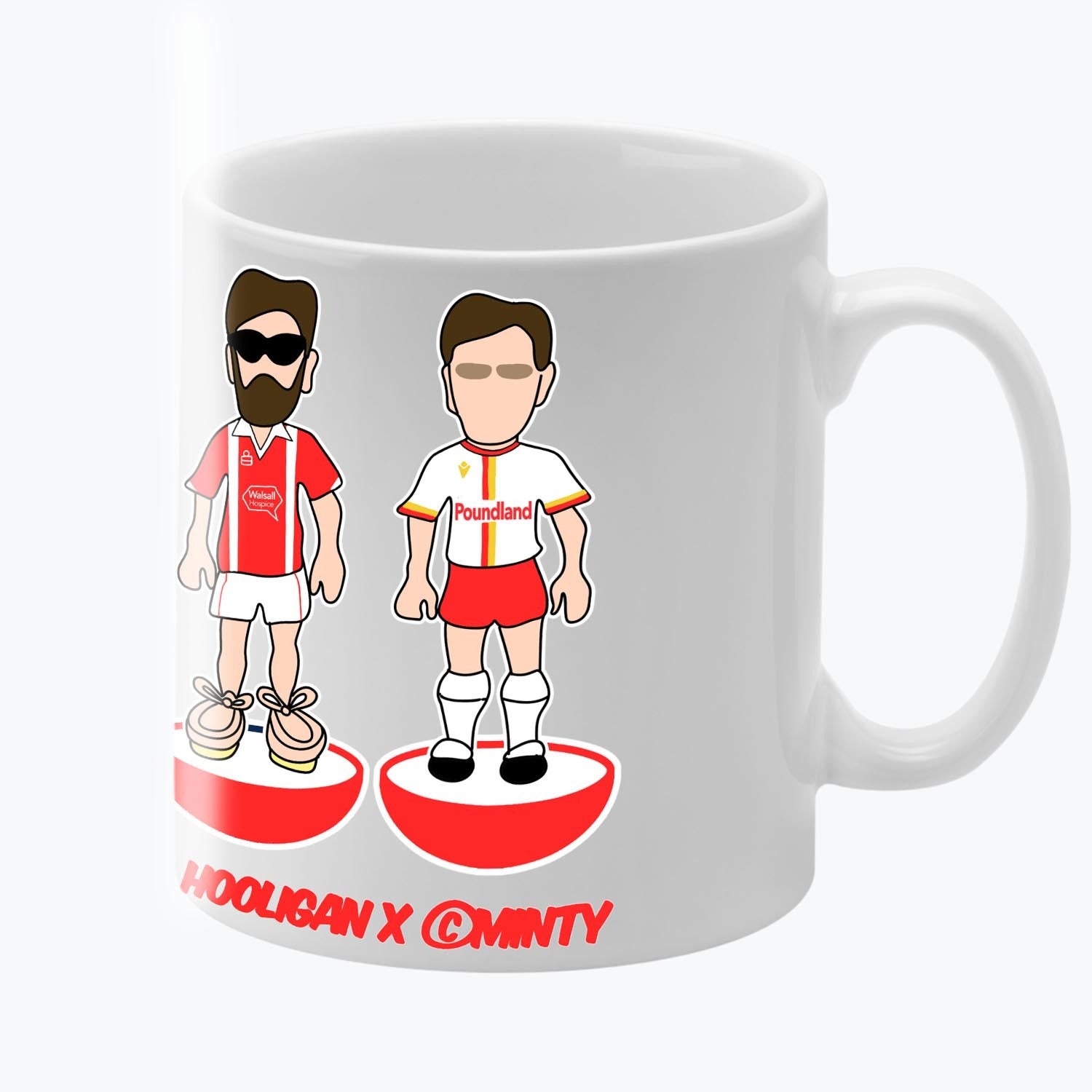 Walsall Subbuteo Mug White