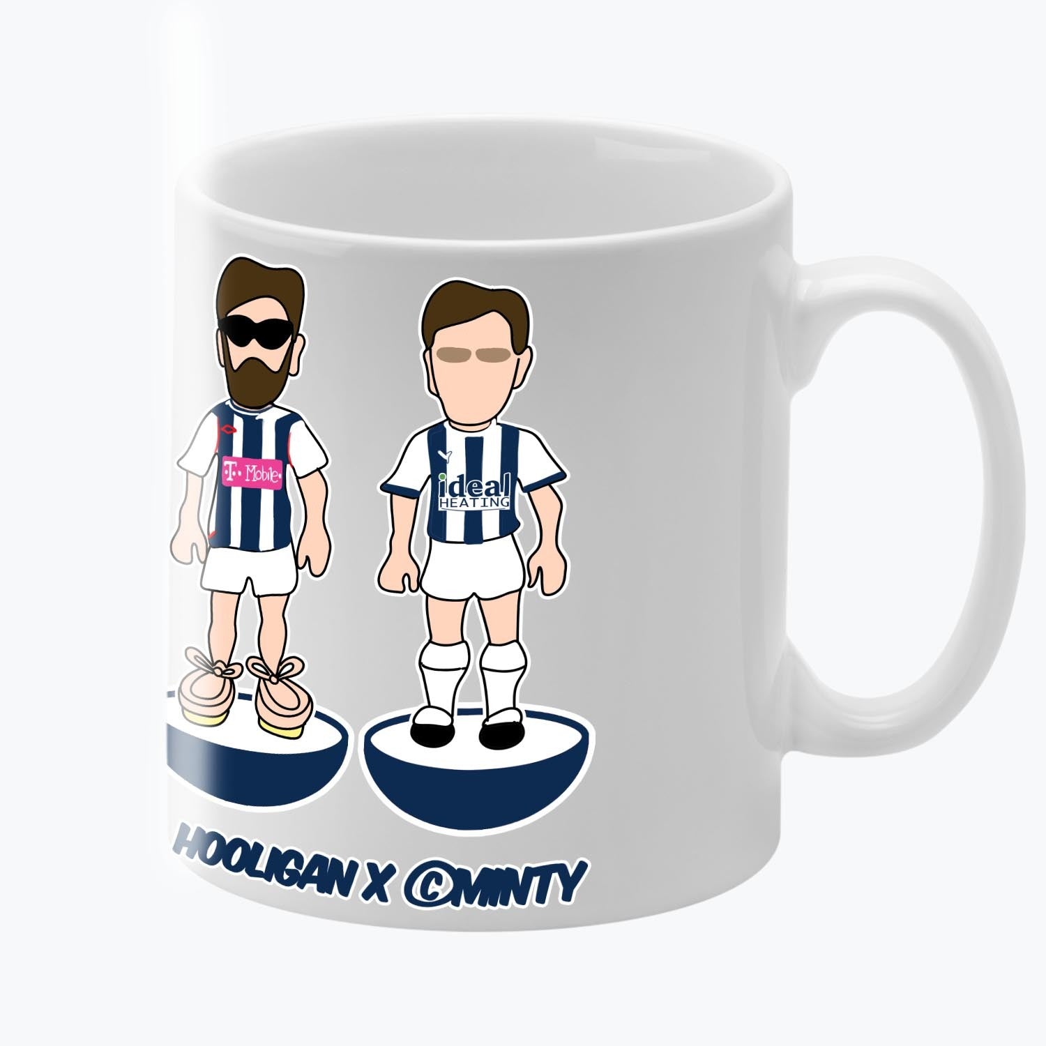 West Brom Subbuteo Mug White