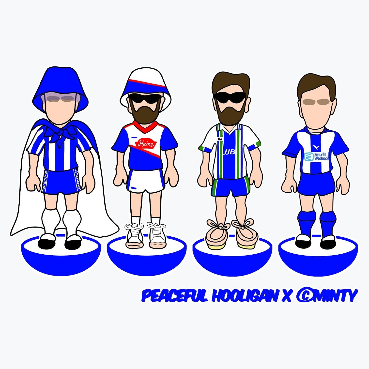 Wigan Subbuteo Mug White