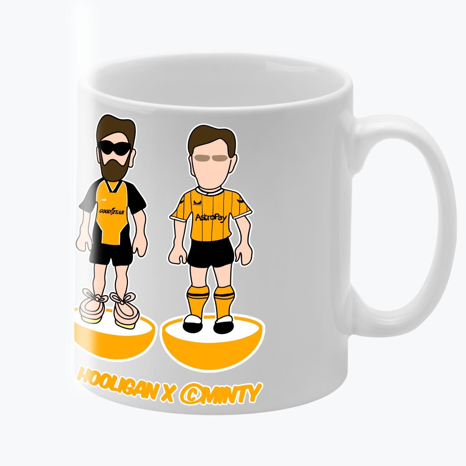 Wolverhampton Subbuteo Mug White