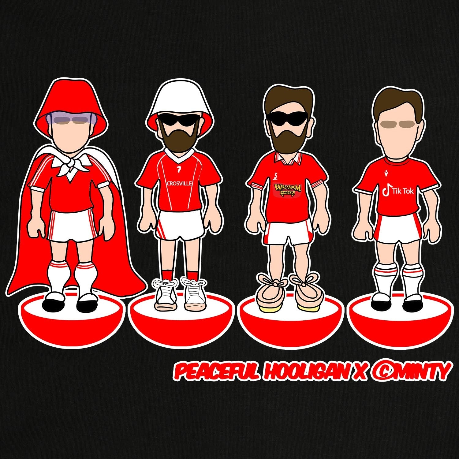 PODSUBBUTEOWREXHAMATHLOTHHODBLKBUND_Black_Wrexham_Subbuteo_2