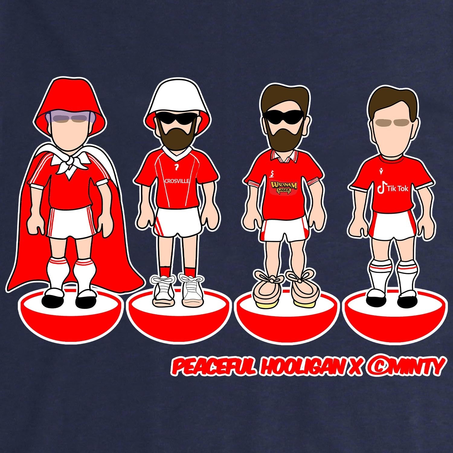 PODSUBBUTEOWREXHAMATHLOTHHODNVYBUND_Navy_Wrexham_Subbuteo_2