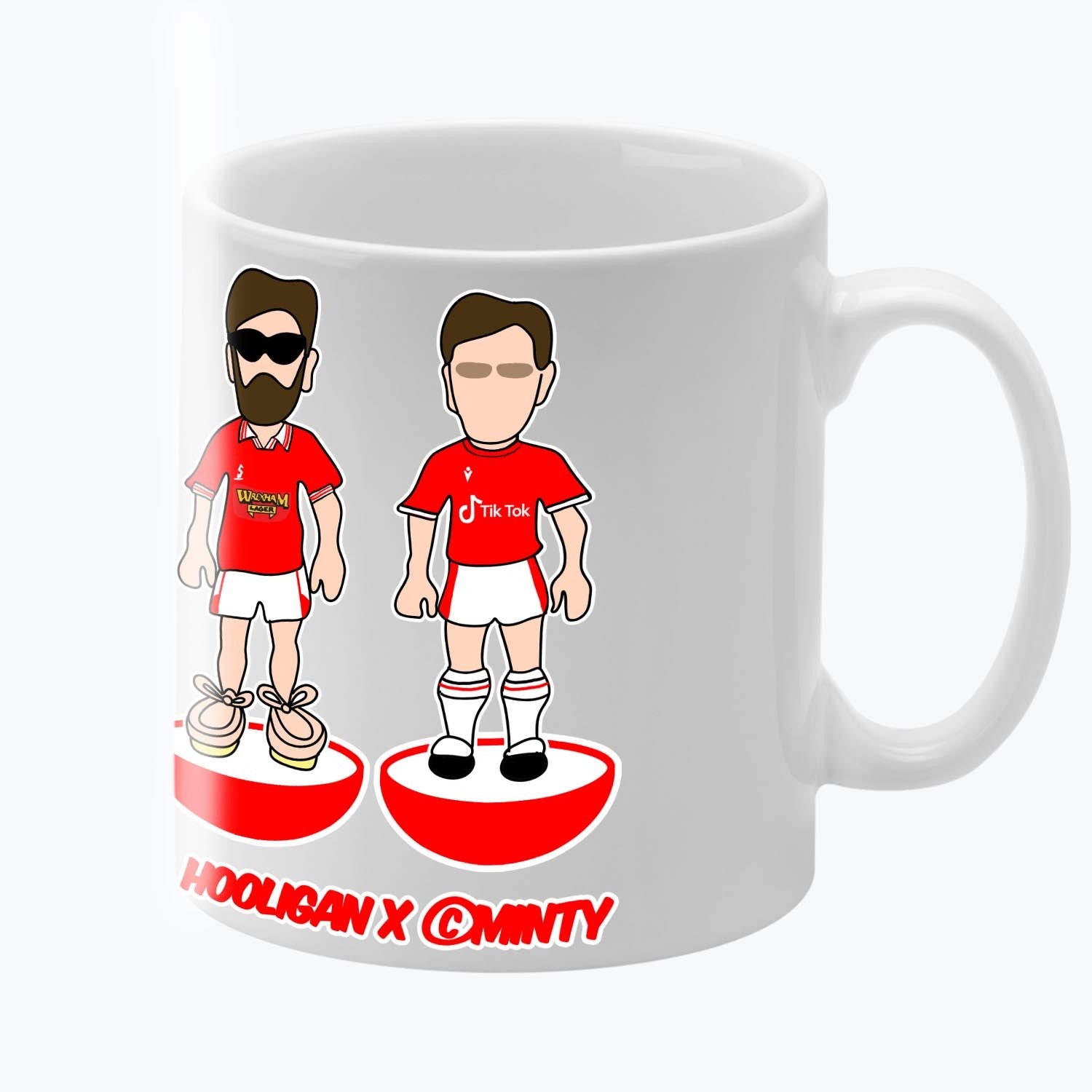 Wrexham Subbuteo Mug White