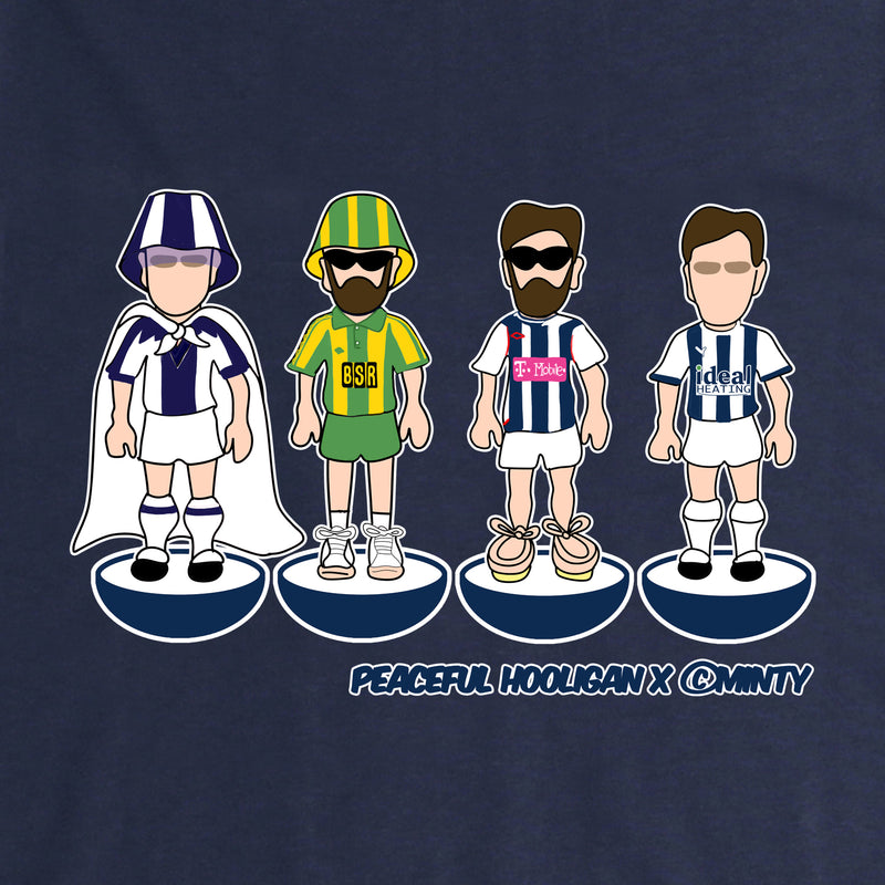 West Bromwich Albion Subbuteo Sweatshirt Navy