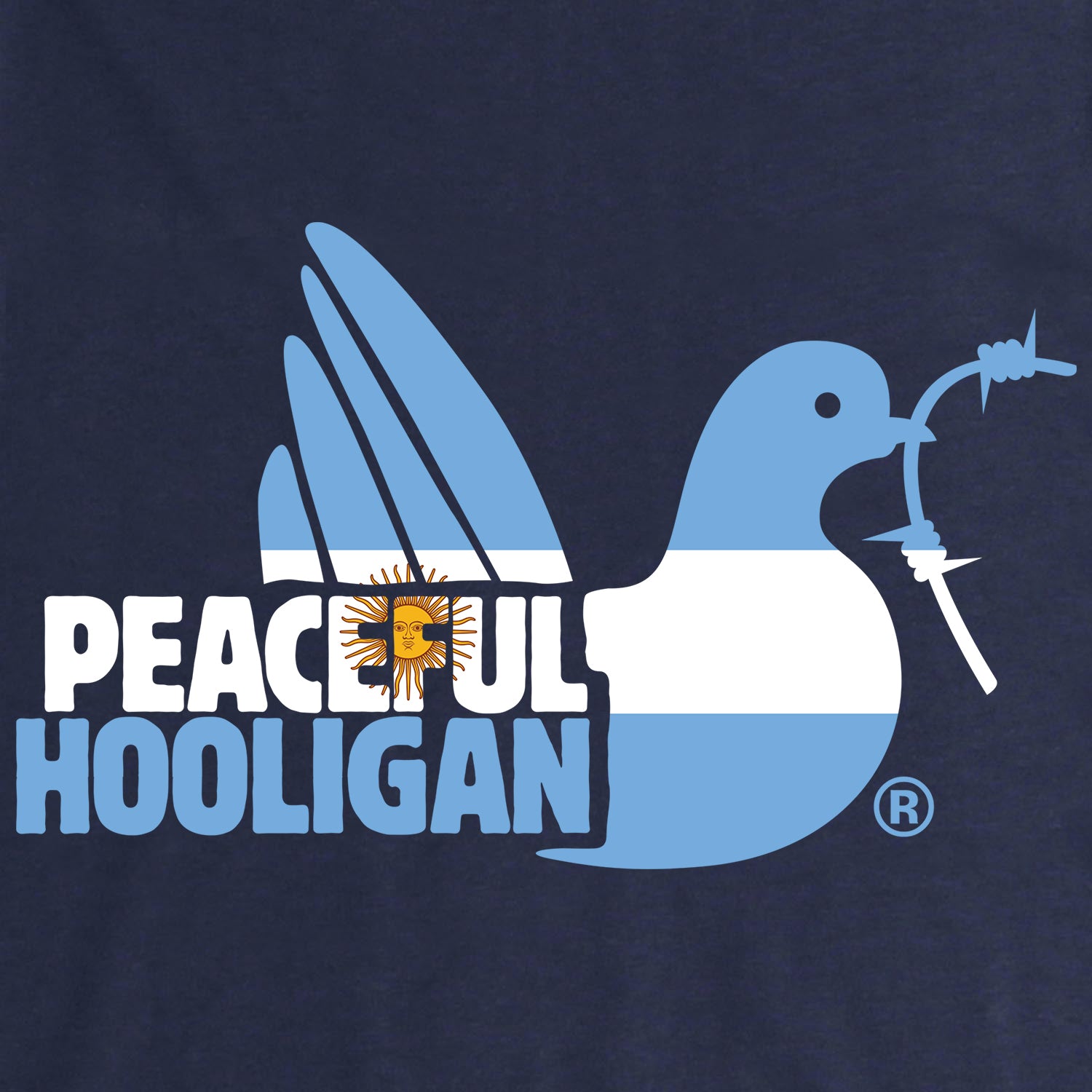 Argentina Dove T-Shirt Navy