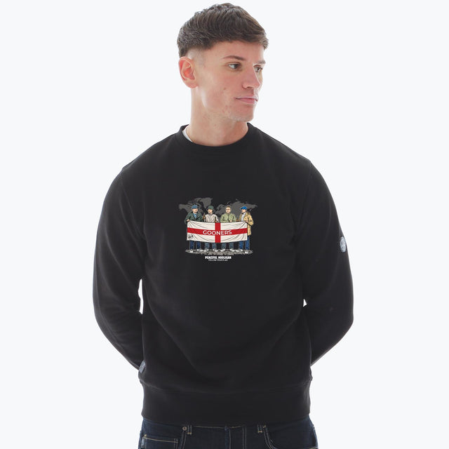 Gooners World Tour Sweatshirt Black