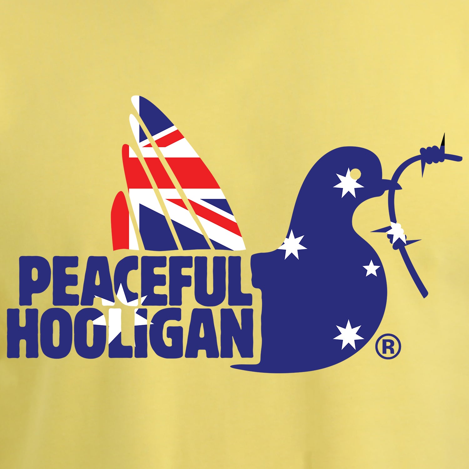 Australia Dove T-Shirt Yellow
