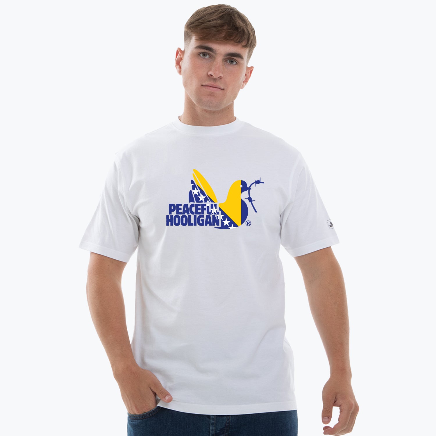 Bosnia & Herzegovina Dove T-Shirt White