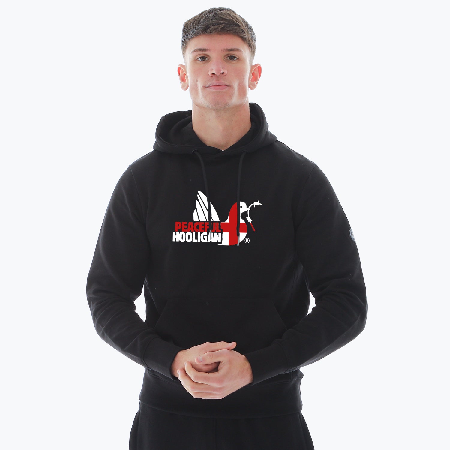 England Dove Hoodie Black