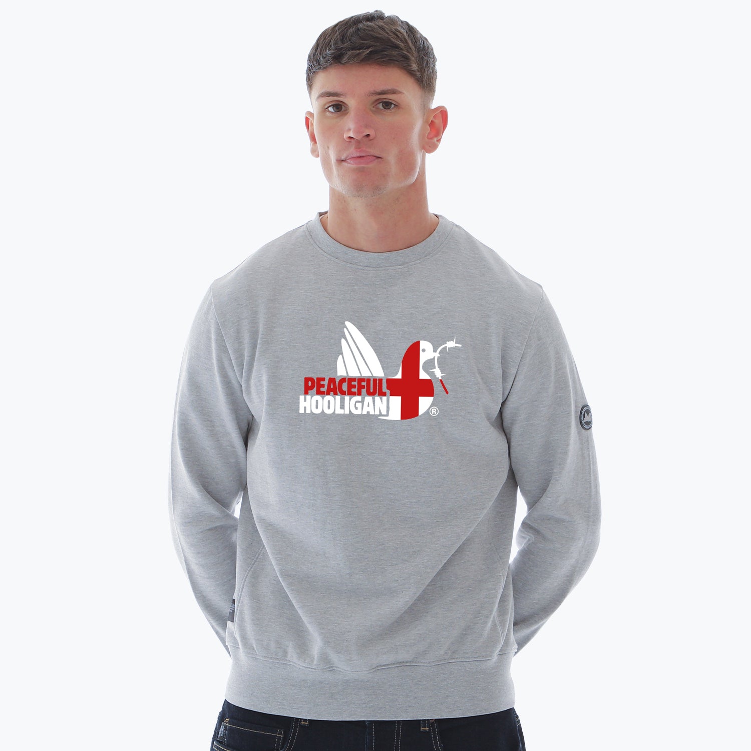 England Dove Sweatshirt Marl Grey