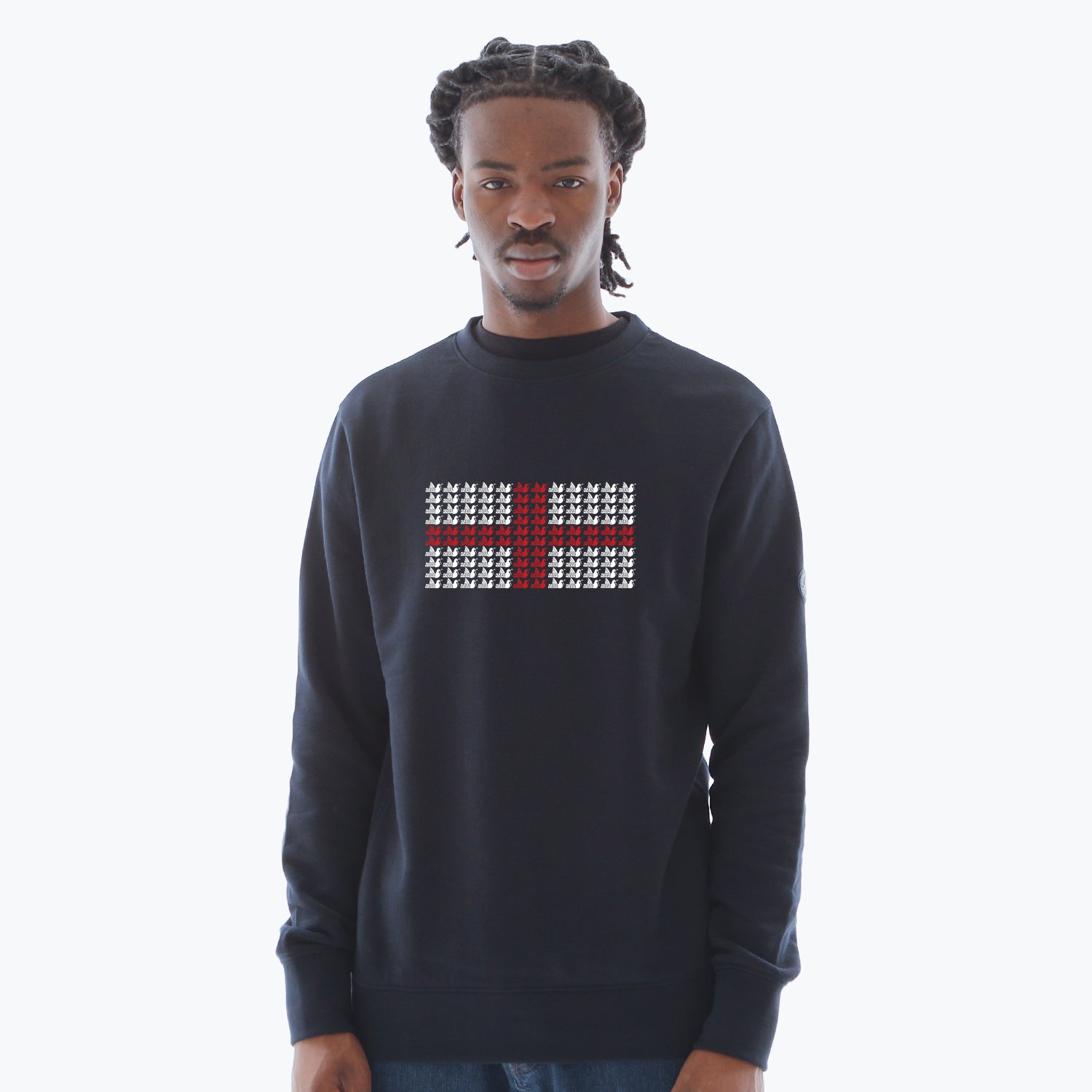 England Multi Dove Sweatshirt Navy