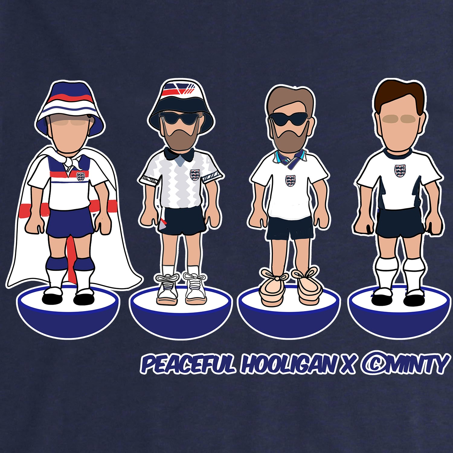 England Subbuteo Sweatshirt Navy