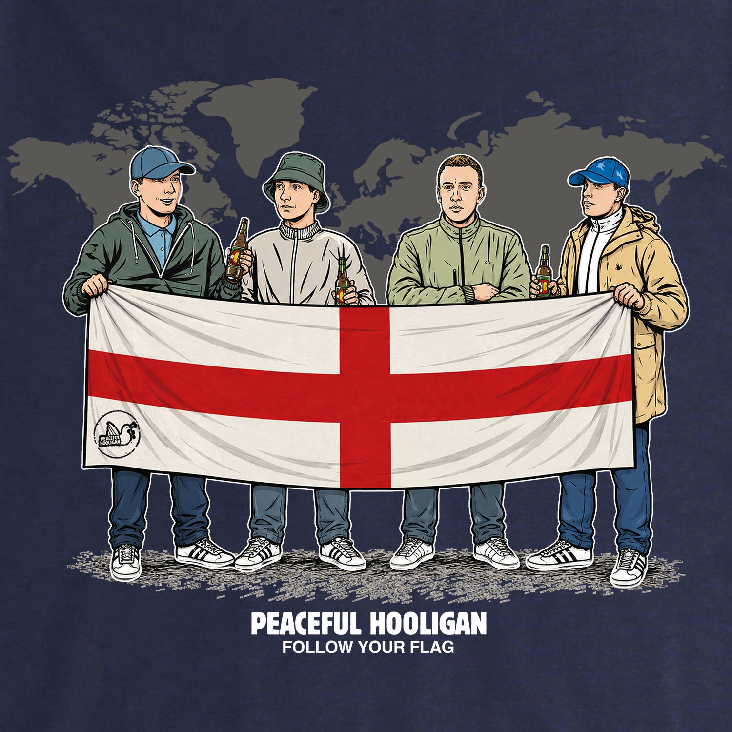 England World Tour Hoodie Navy