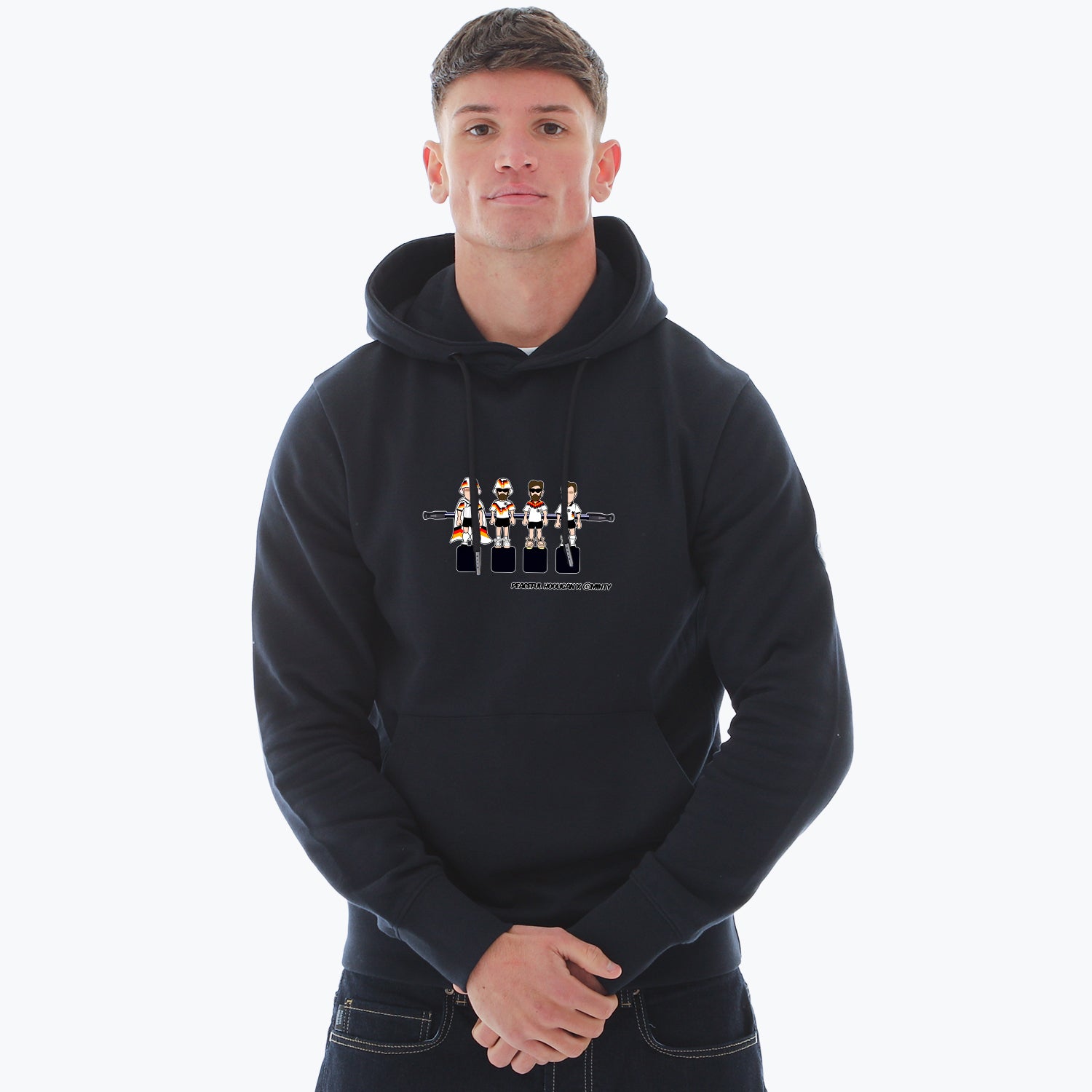 Germany Foosball Hoodie Navy